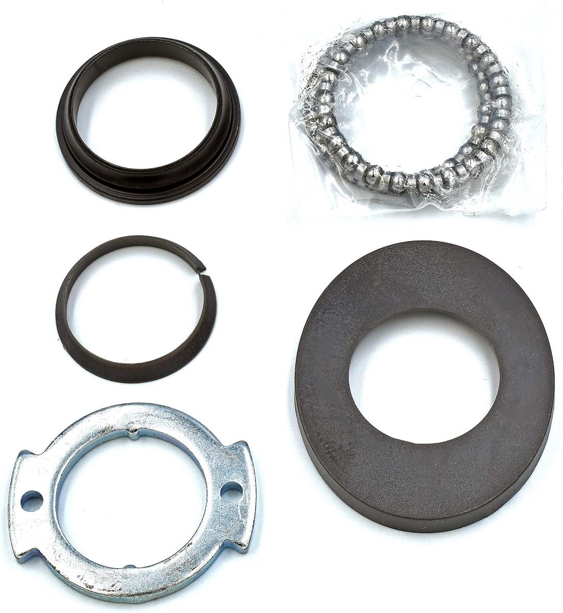 snelshoppen steering gear set voor elektrische scooter geschikt voor m365 1s essential pro compleet set met 2 lagers vervangingsonderdeel voor e