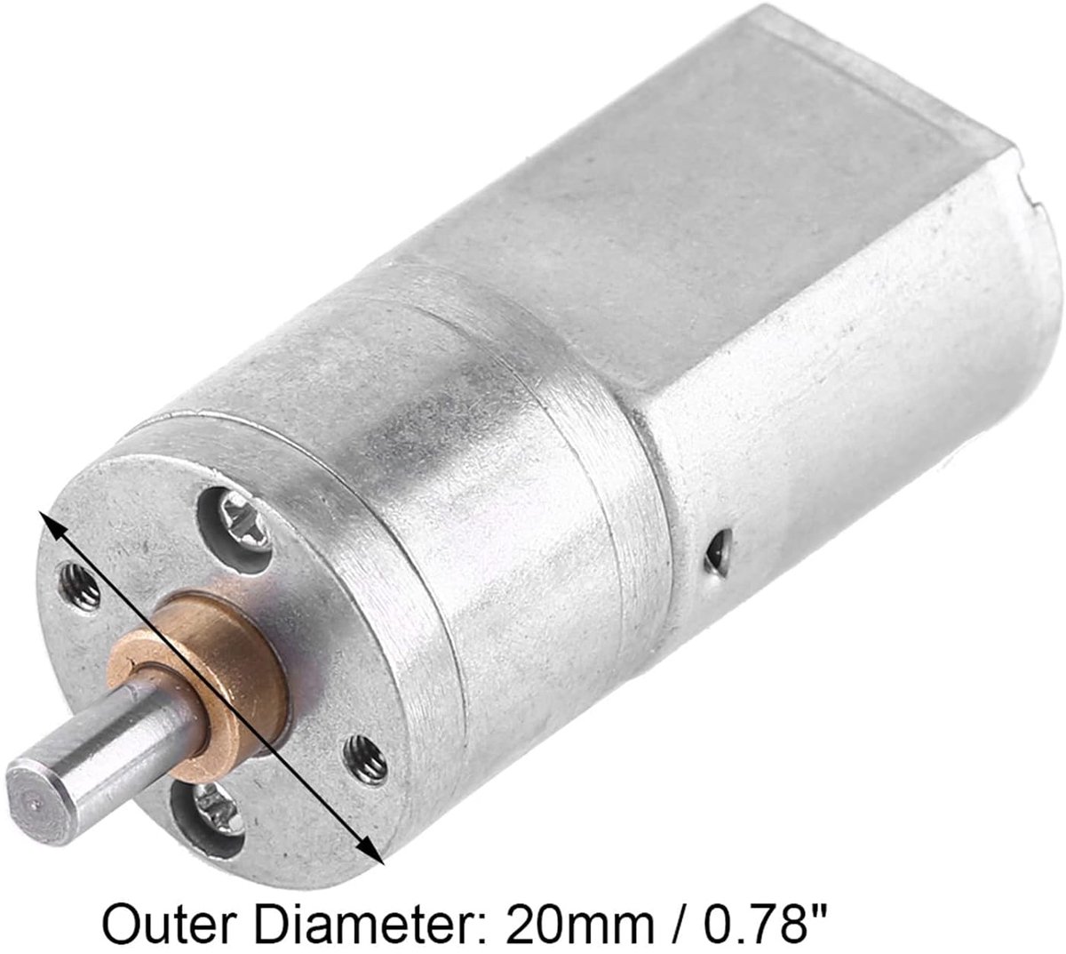 snelshoppen transmission motor dc 12v omkeerbaar reducer voor hoog koppel elektrische motor 15 200rpm buiten diameter 20mm 15rpm 200rpm