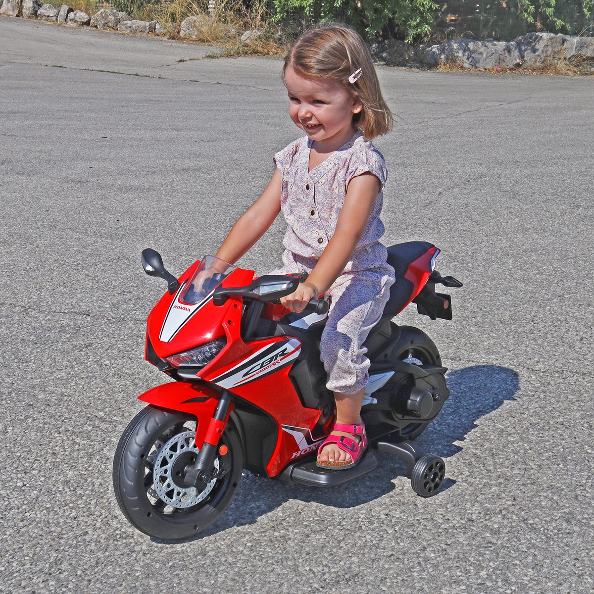 SnelShoppen - TURBO CHALLENGE Elektrische Draagfiets - Rood - Klaar om te Rijden - Maximaal 30 kg - Oplaadbare Batterijen - Voor Kinderen Vanaf 3 Jaar Speelgoedaccuvoertuig kopen online