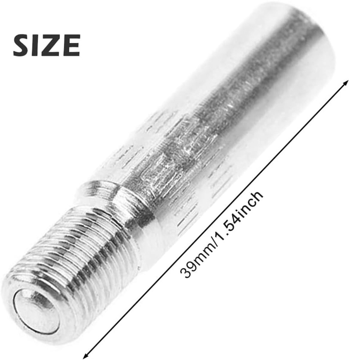 SnelShoppen - Valve Extension Adapter voor Elektrische Scooter, Fiets, Motor en Auto - 39 mm Lengte, Ideaal voor G30, M365, 1S, Pro2 - Perfecte Oploss Buitenspeelvoertuigaccessoire kopen online