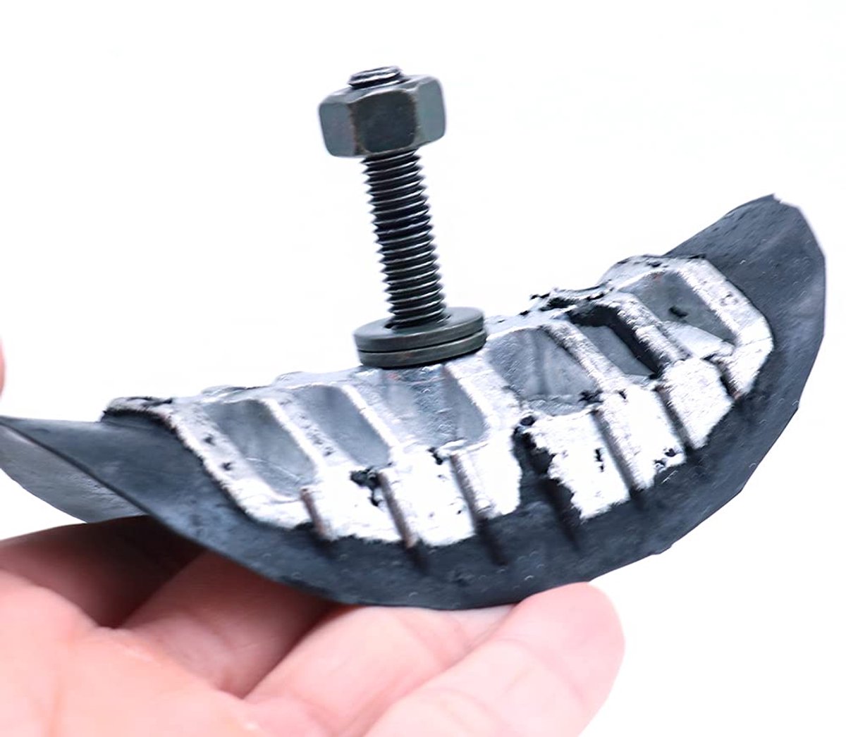 SnelShoppen - Wheel Lock 2.1" Voor Off-Road Machines - Zware Aluminium Behuizing - Rubber Flap - Ribbelachtige Contactoppervlak - Bescherming Binnenba Buitenspeelvoertuigaccessoire kopen online