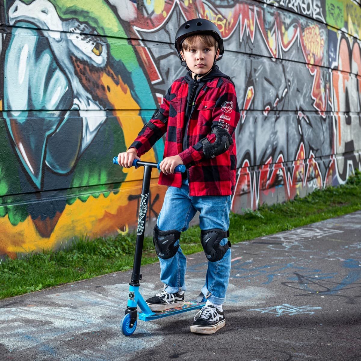 SnelShoppen - Xootz Kinderstep voor Jongens en Meisjes, Instap Stuntstep, T-bar, Geschikt voor Kinderen vanaf 5 Jaar, Stijlvol en Veilig in Meerdere K Step kopen online