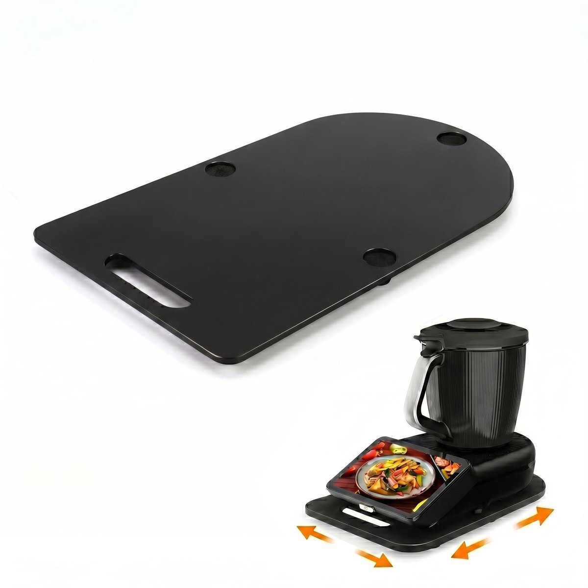 Solidchoice - Gliding Board voor Thermomix TM7 met rubberen voetjes en wielen Skateonderdeel kopen online
