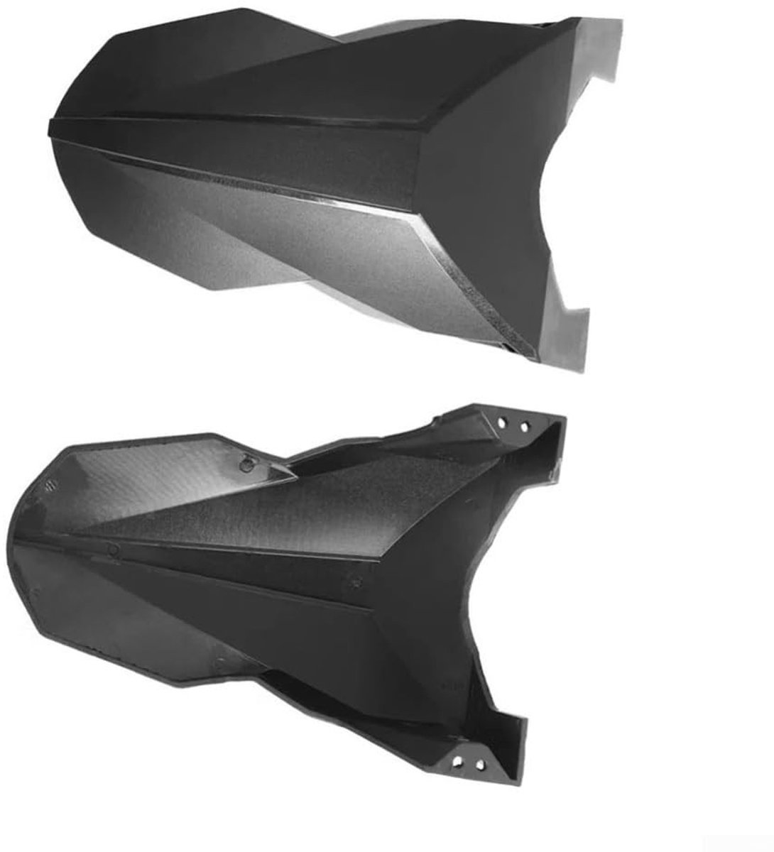solidchoice hplive voor en achterwielspatbescherming voor g3 pro elektrische step zwart