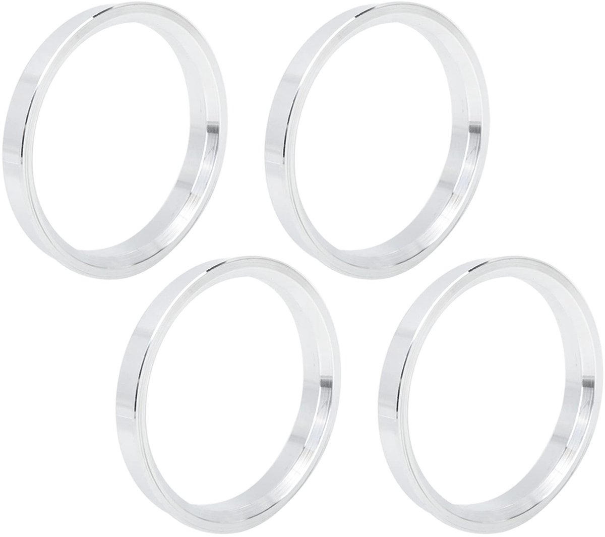solidchoice set van 4 aluminium centreringsringen voor auto s