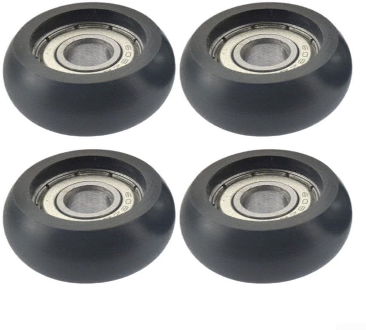Solidchoice - Set van 4 Roller Wielen voor Fitnessapparaten Skateonderdeel kopen online