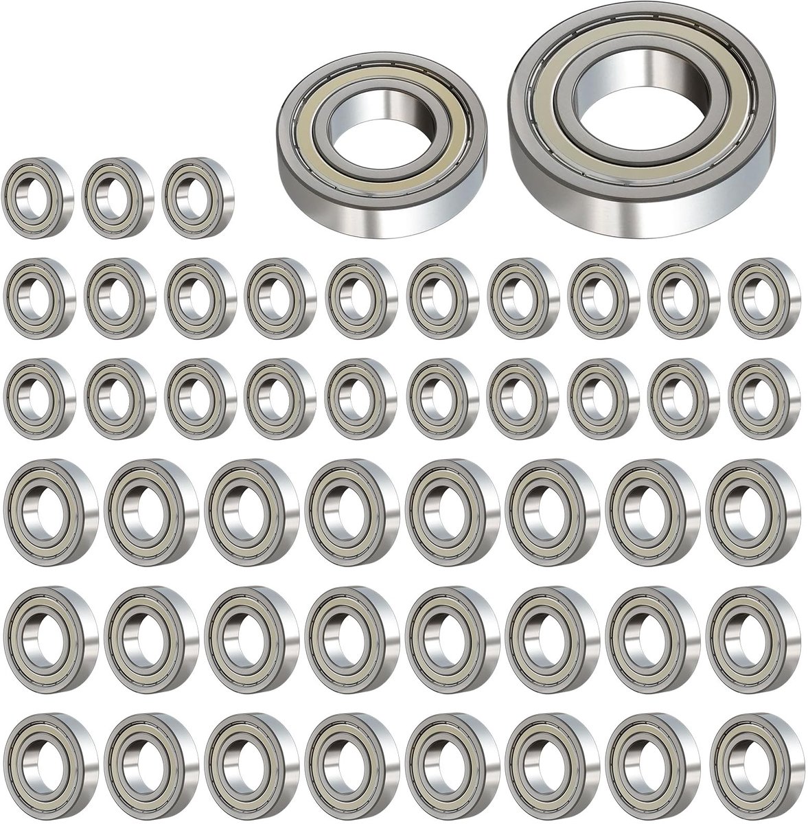 Solidchoice - Set van 44 Mini Kogellagers voor Diverse Toepassingen Skateonderdeel kopen online