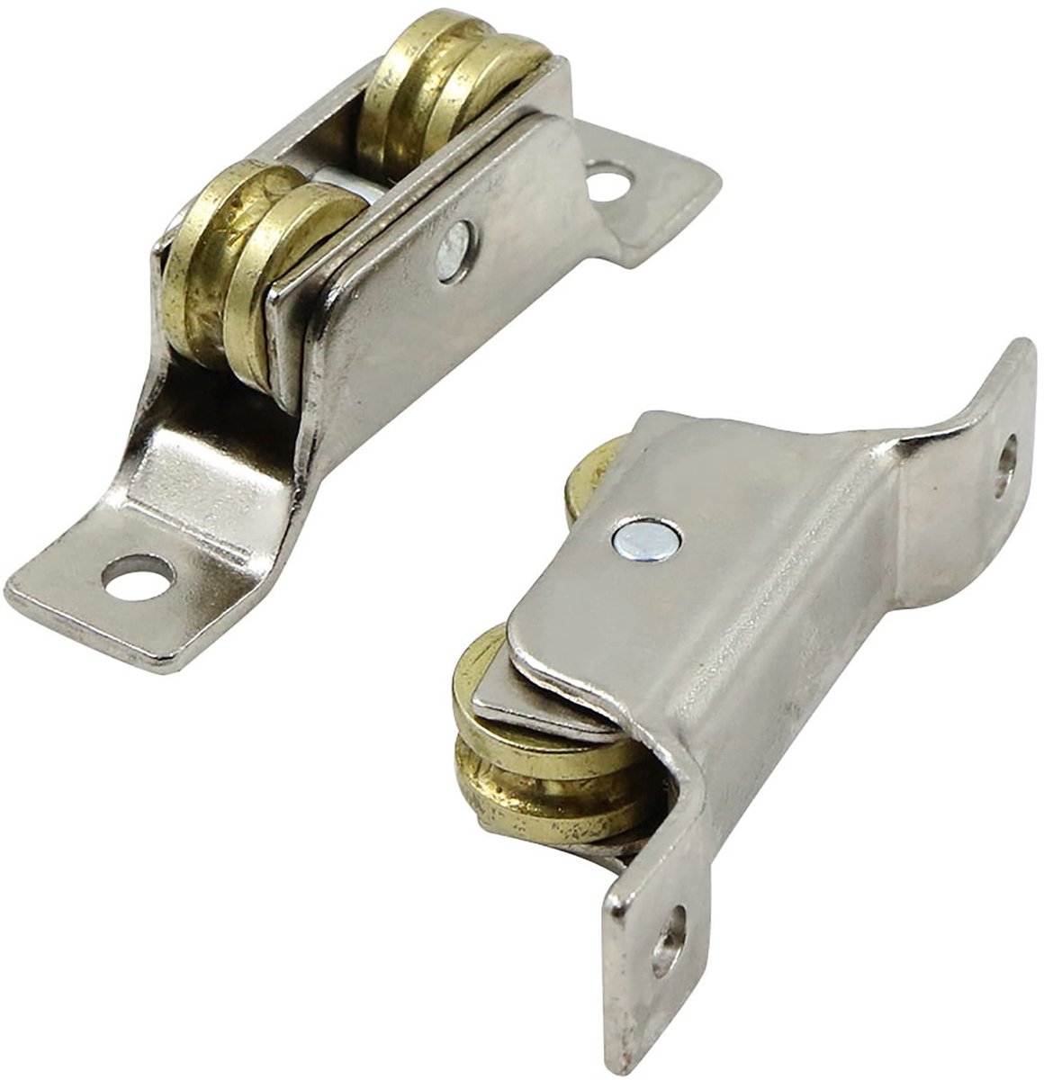 Solidchoice - Stalen Wielen voor Schuifpoorten (Set van 2) Skateonderdeel kopen online