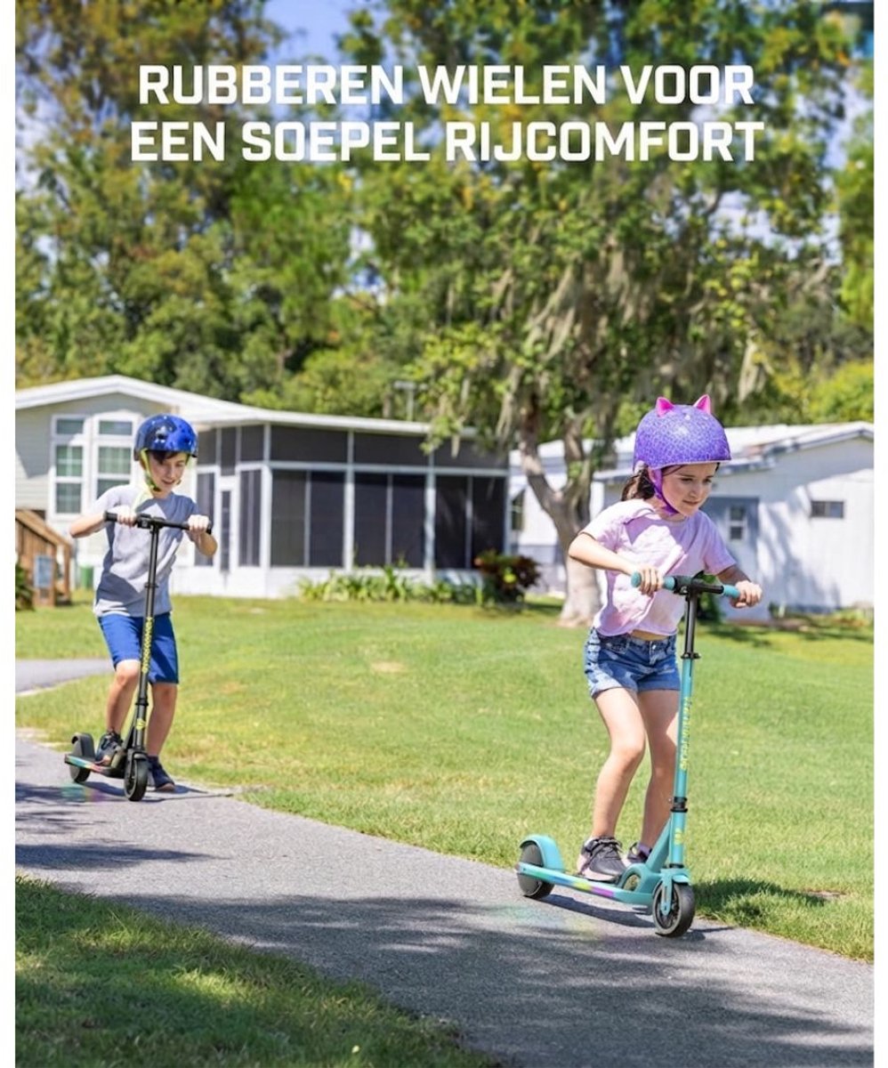 SP® Elektrische Step - Elektrische Steps voor Jongens - In hoogte Verstelbaar - Blauw - 75cm x 25cm x 14cm Step kopen online