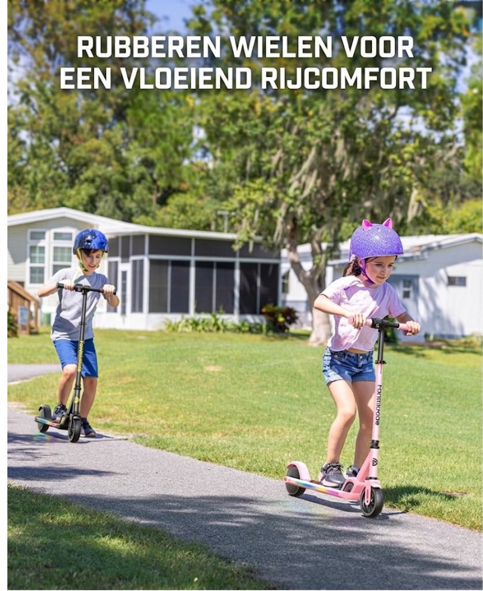 SP® Elektrische Step - Elektrische Steps voor Kinderen - In hoogte Verstelbaar - Zwart - 75cm x 25cm x 14cm Step kopen online