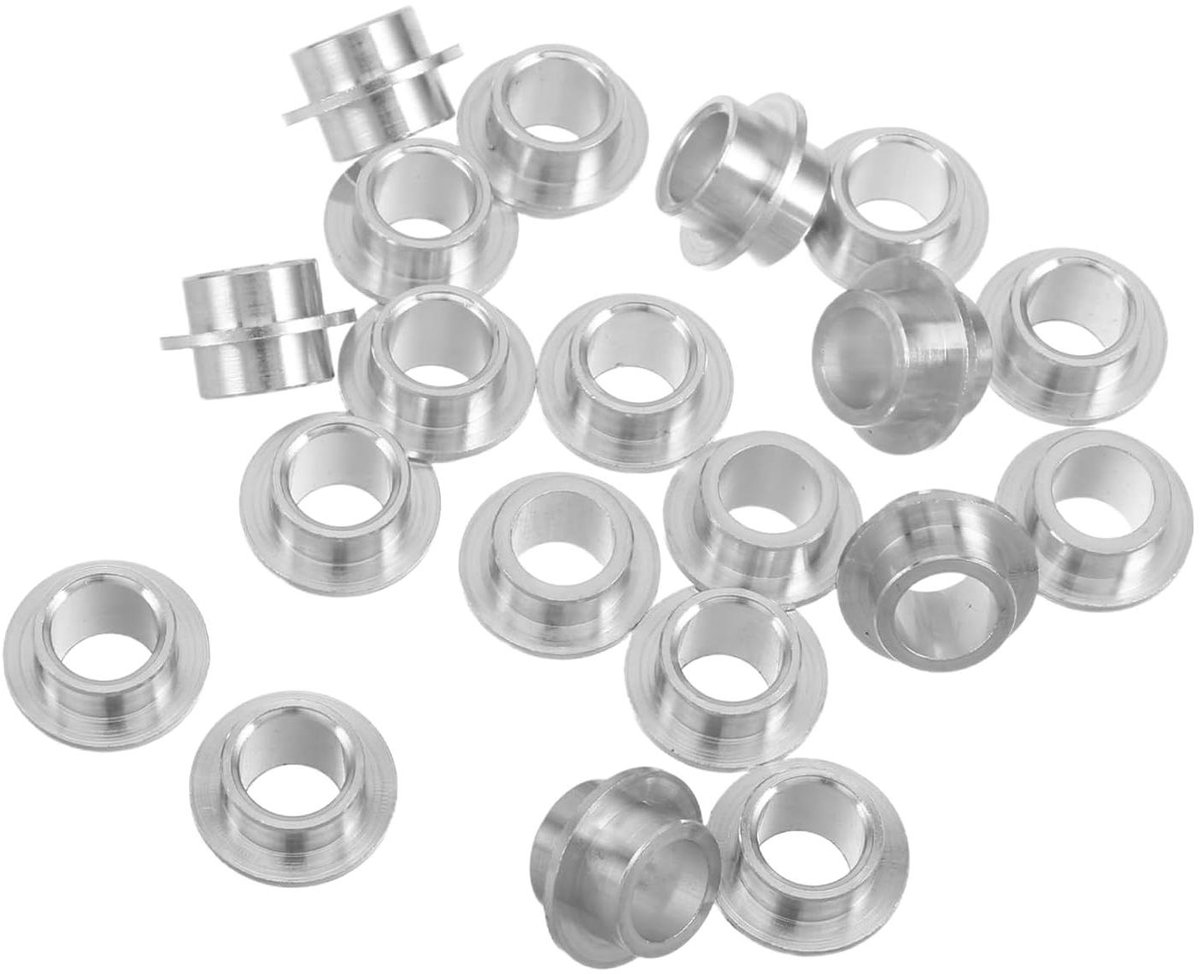 Spacer voor Skates - Bussen Aluminium - Soepel Skaten - Robuust Aluminium - 1.5 cm - Zilver Skateonderdeel kopen online