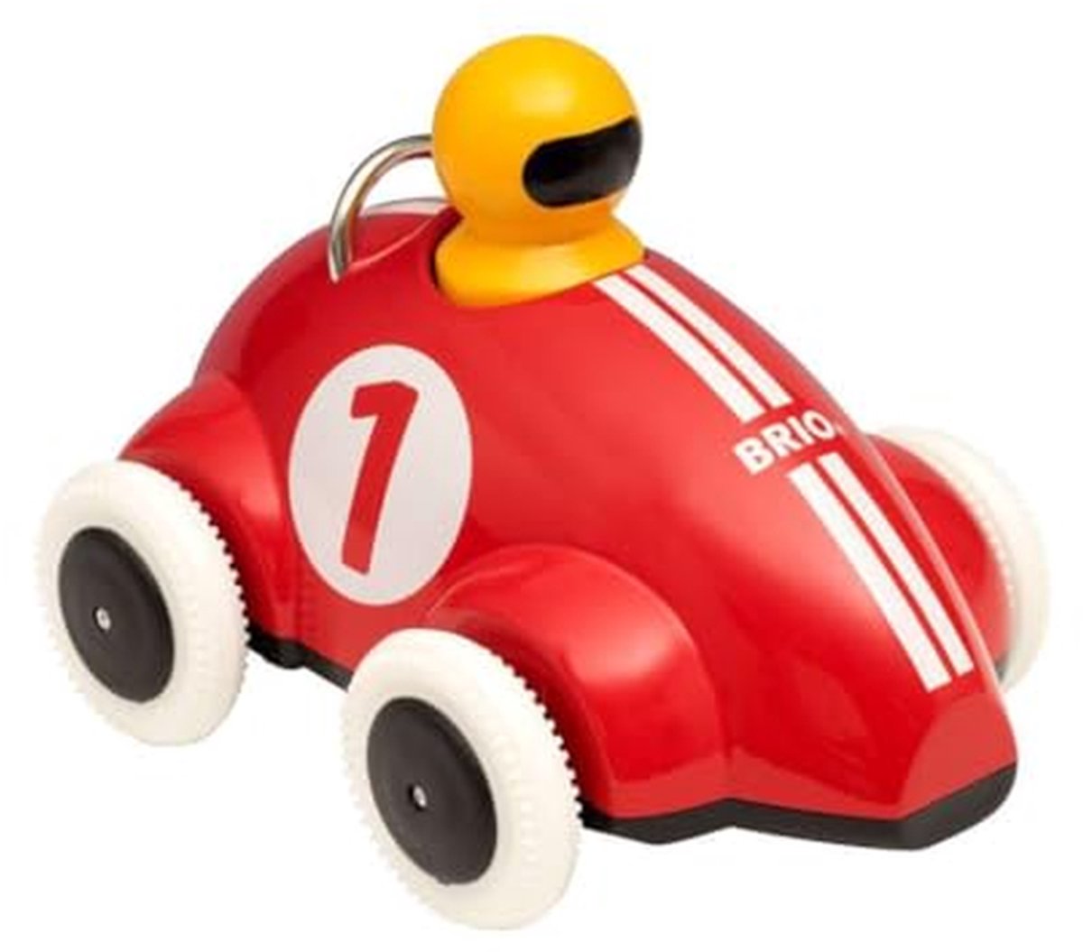 speelgoedauto racewagen kinderspel automatische rolfunctie vanaf 18 maanden wit