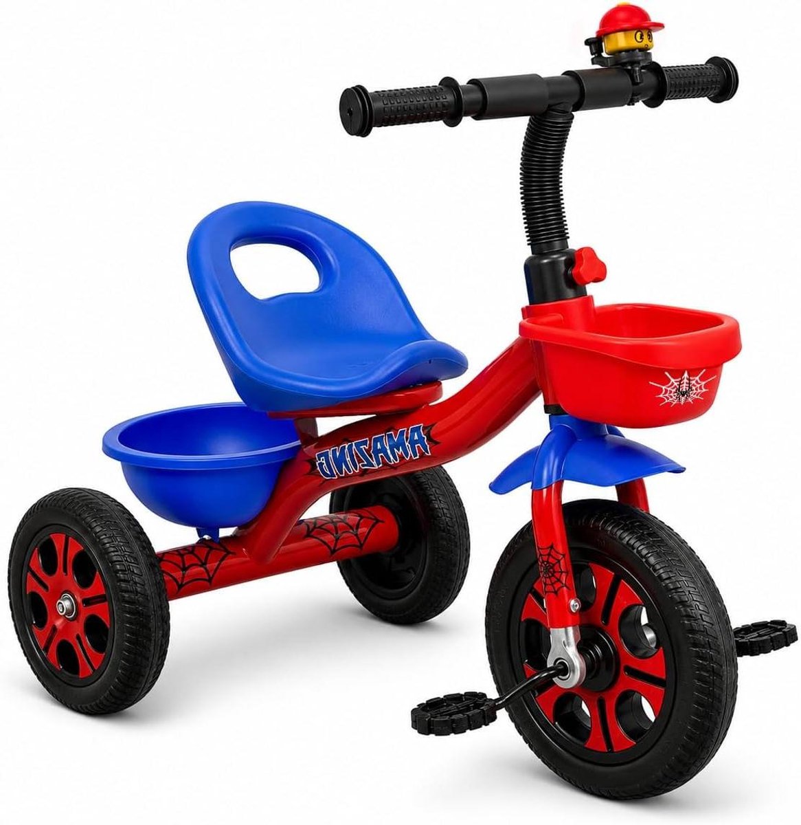 Spinnendriewieler Peuter - Loopfiets Kinderen - Buitenspelen Leren - Stevig Koolstofstaal Frame - 1-5 Jaar - Niet gespecificeerd Driewieler kopen online