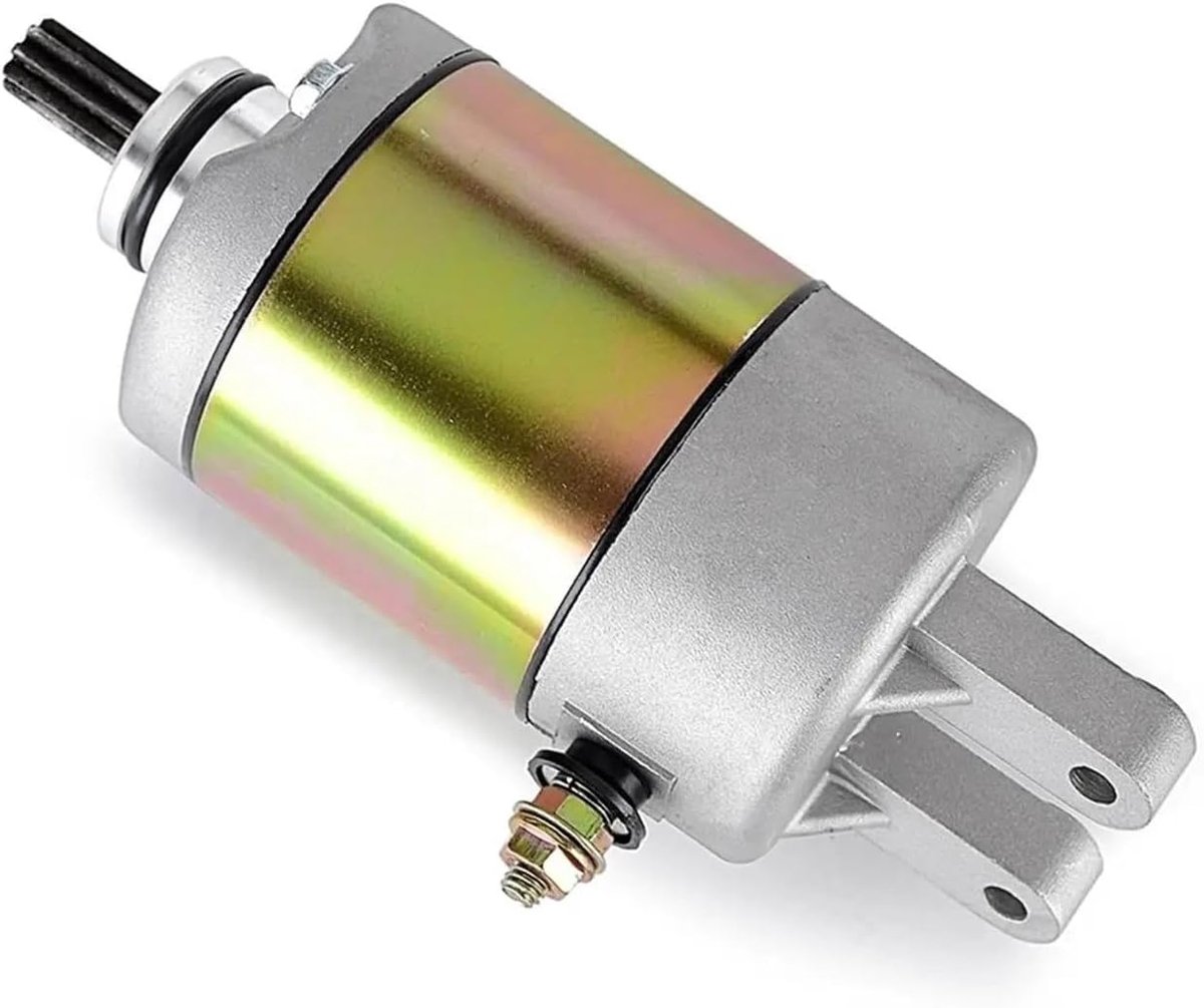 startmotor motorfiets elektrische motor motor starten hoog koppel 125 kg zwart