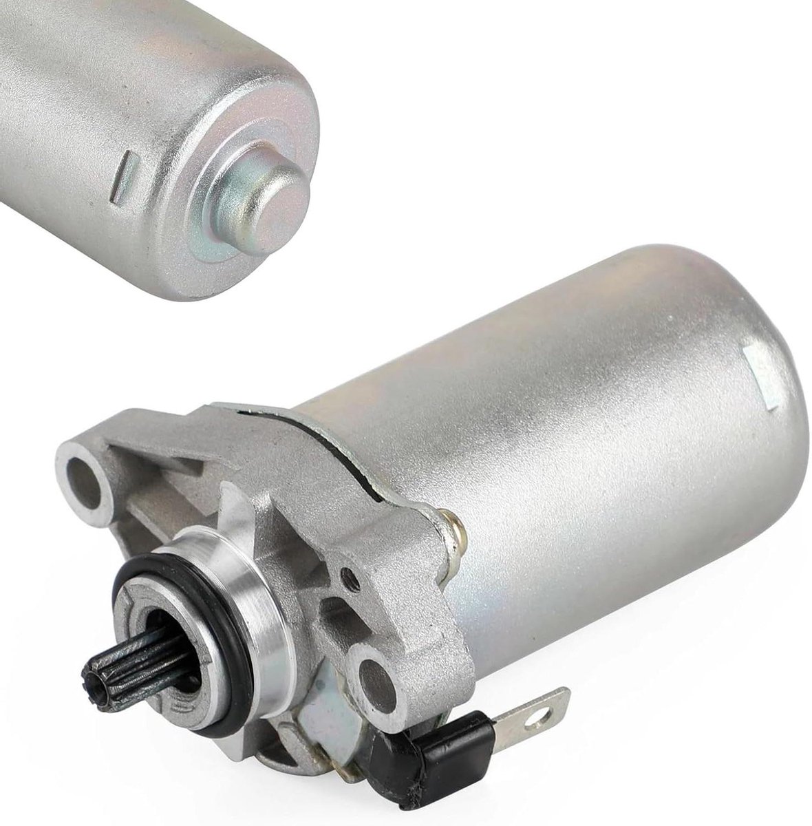 Startmotor Motorfiets - Motoronderdeel - Motor Starten - Stabiele Betrouwbare Prestaties - 12V 0.8kW - Zwart Loopmotor kopen online