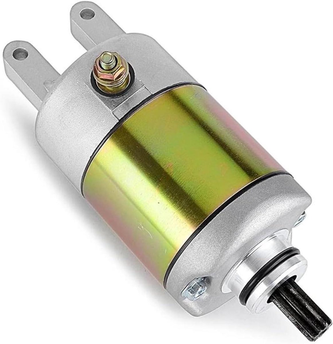 startmotor motorfiets onderdeel starter motor herstarten duurzame constructie standaard formaat zwart