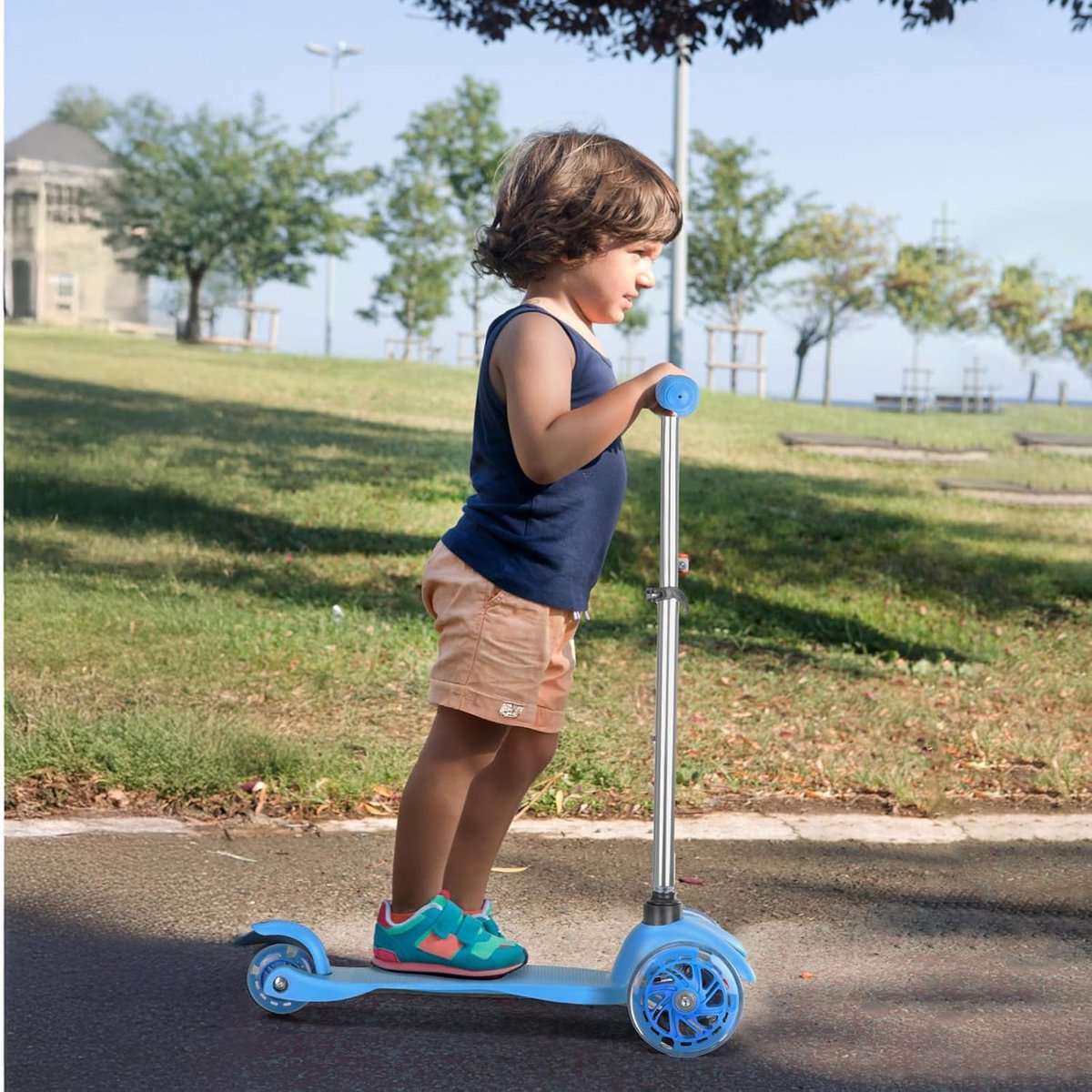 Stevige Driewieler Scooter - Voor Peuters en Kinderen van 2 tot 6 Jaar Driewieler kopen online