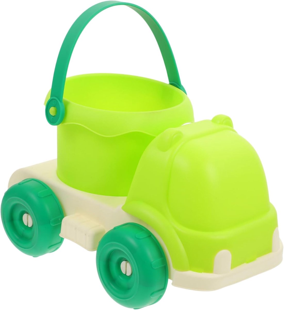Strandwagen met Emmer - Zandauto Speelgoed - Buiten Spelen - Afneembare Emmer - 23 x 15 x 13.5 cm - Groen Speelgoedkruiwagen kopen online