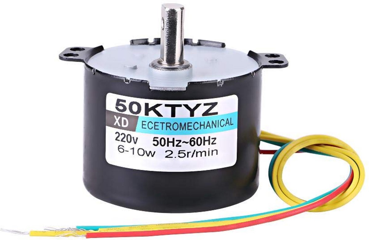 synchrone motor ac motor apparaten sturen constante snelheid 2 5 rpm metaal