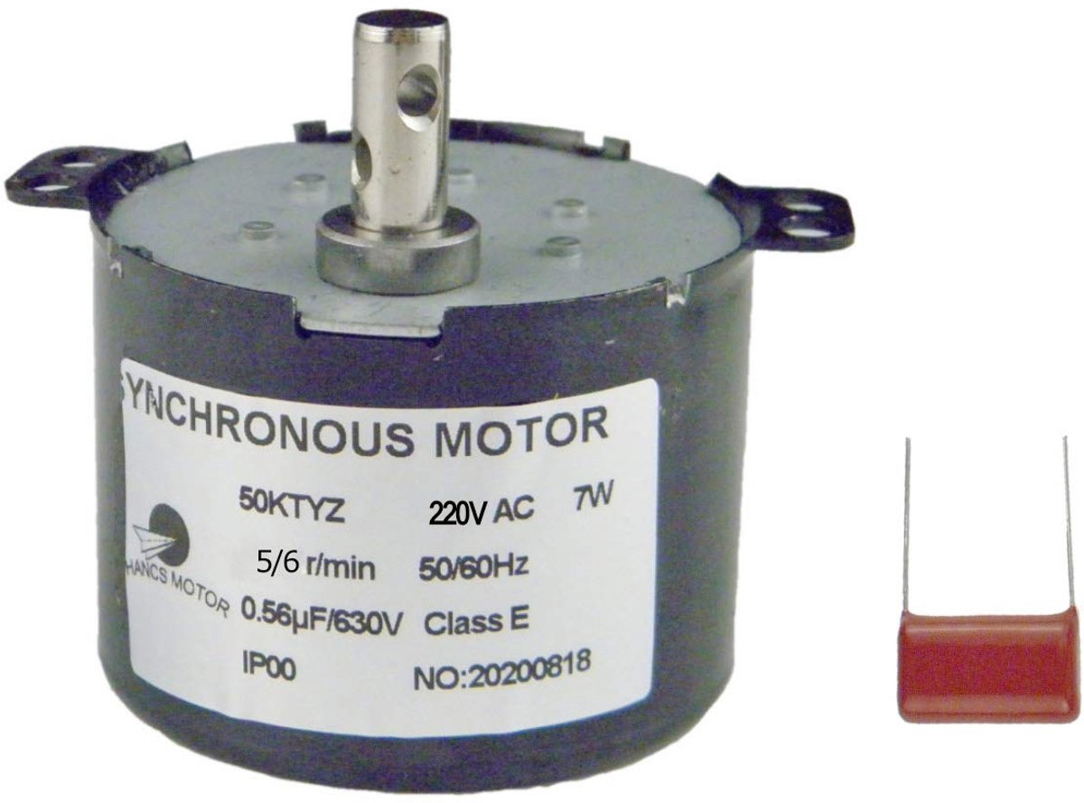 Synchrone Motor - AC Motor - Klusprojecten Aandrijven - Laag Geluidsniveau - 5x5x3.75cm Loopmotor kopen online