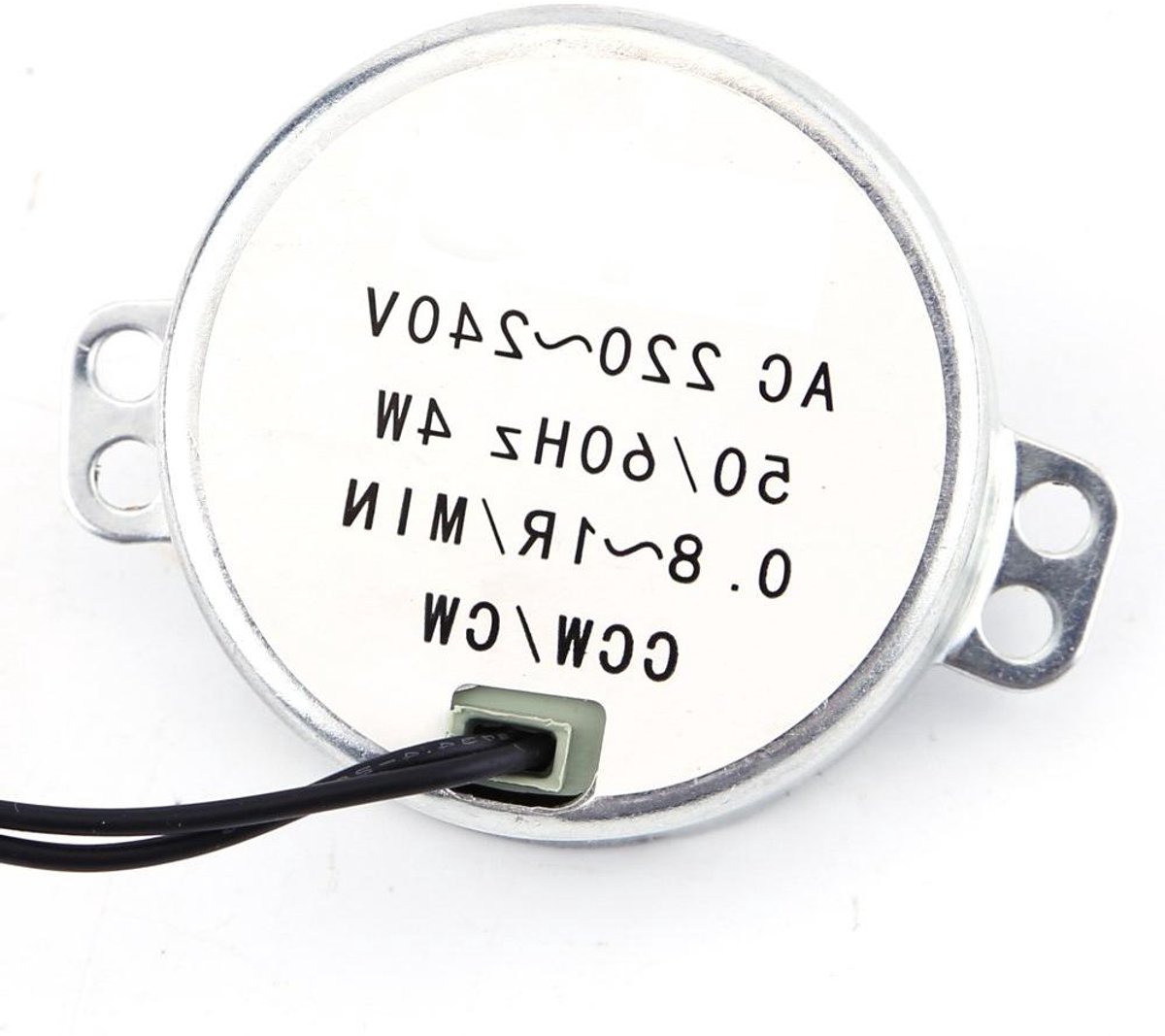 Synchrone Motor - Motorreductor Wisselstroom - Ventilatie Mechanisme - Motorspoel Brandt Niet - 4 Watt 0.8-1 RPM - null Loopmotor kopen online