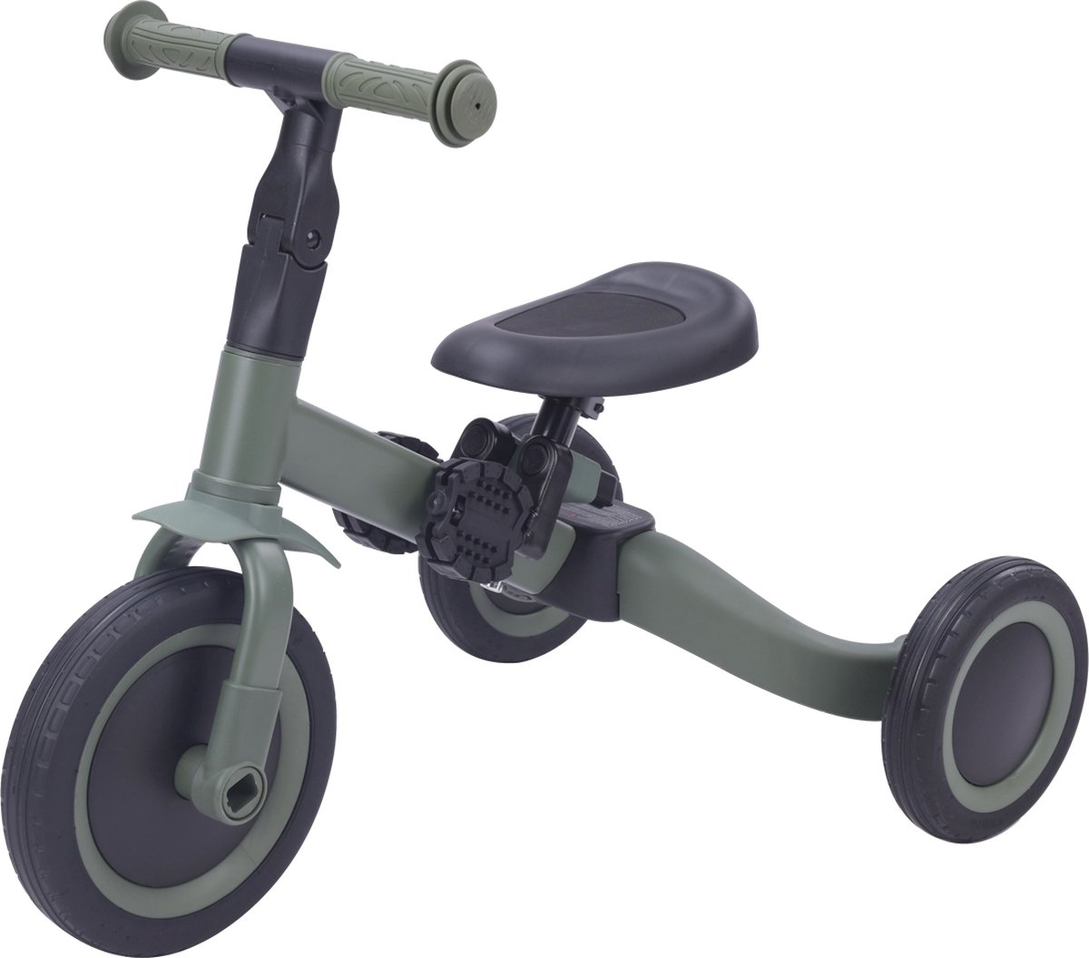 Topmark Kaya - 4 in1 Driewieler - Loopfiets - Balance Bike - Groen Driewieler kopen online