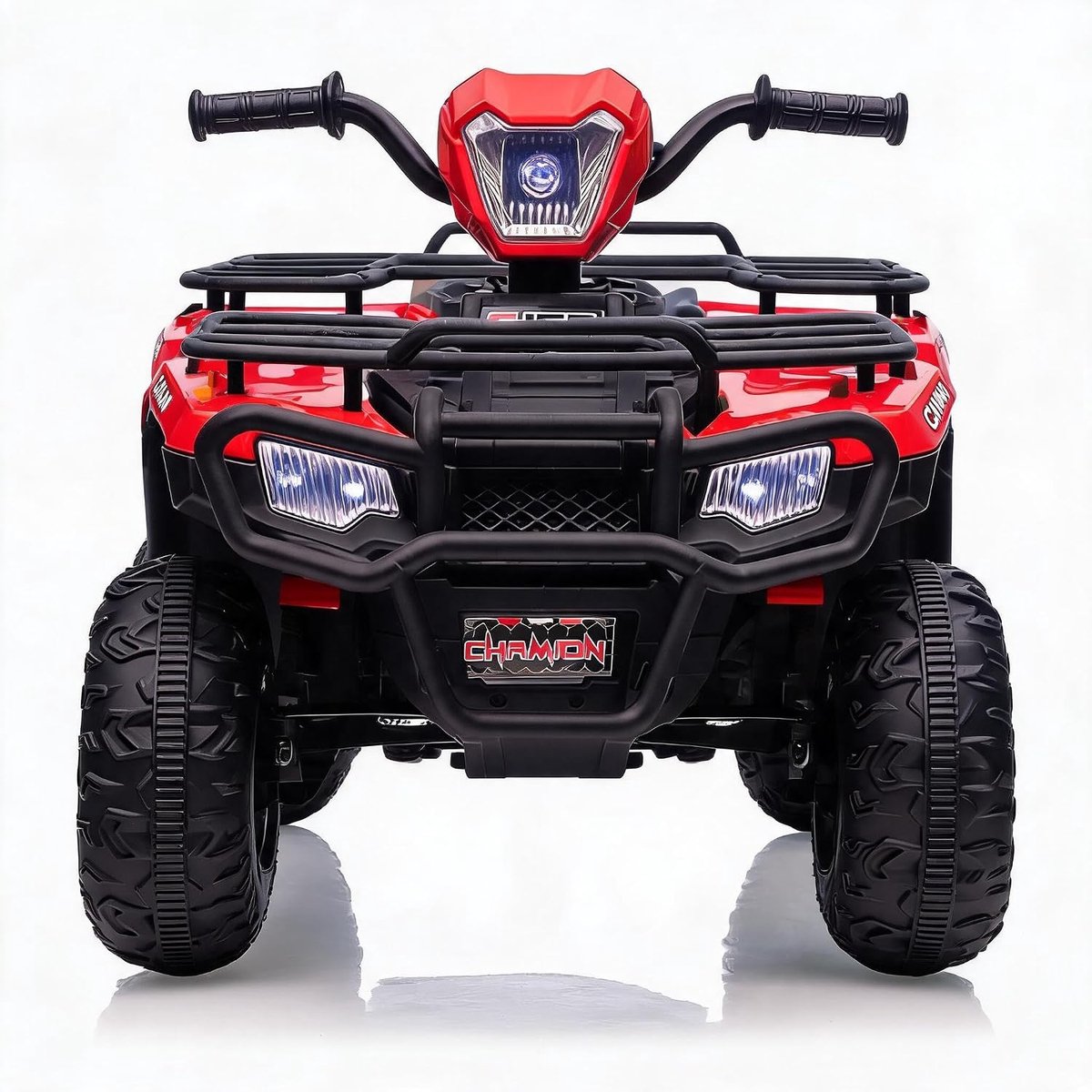 Triumpunpre - Elektrische kinderquad 12V - LED-koplampen muziek en USB - 2 snelheden - dubbele aandrijving 2x30W - voor 3-8 jaar - Rood Speelgoedaccuvoertuig kopen online