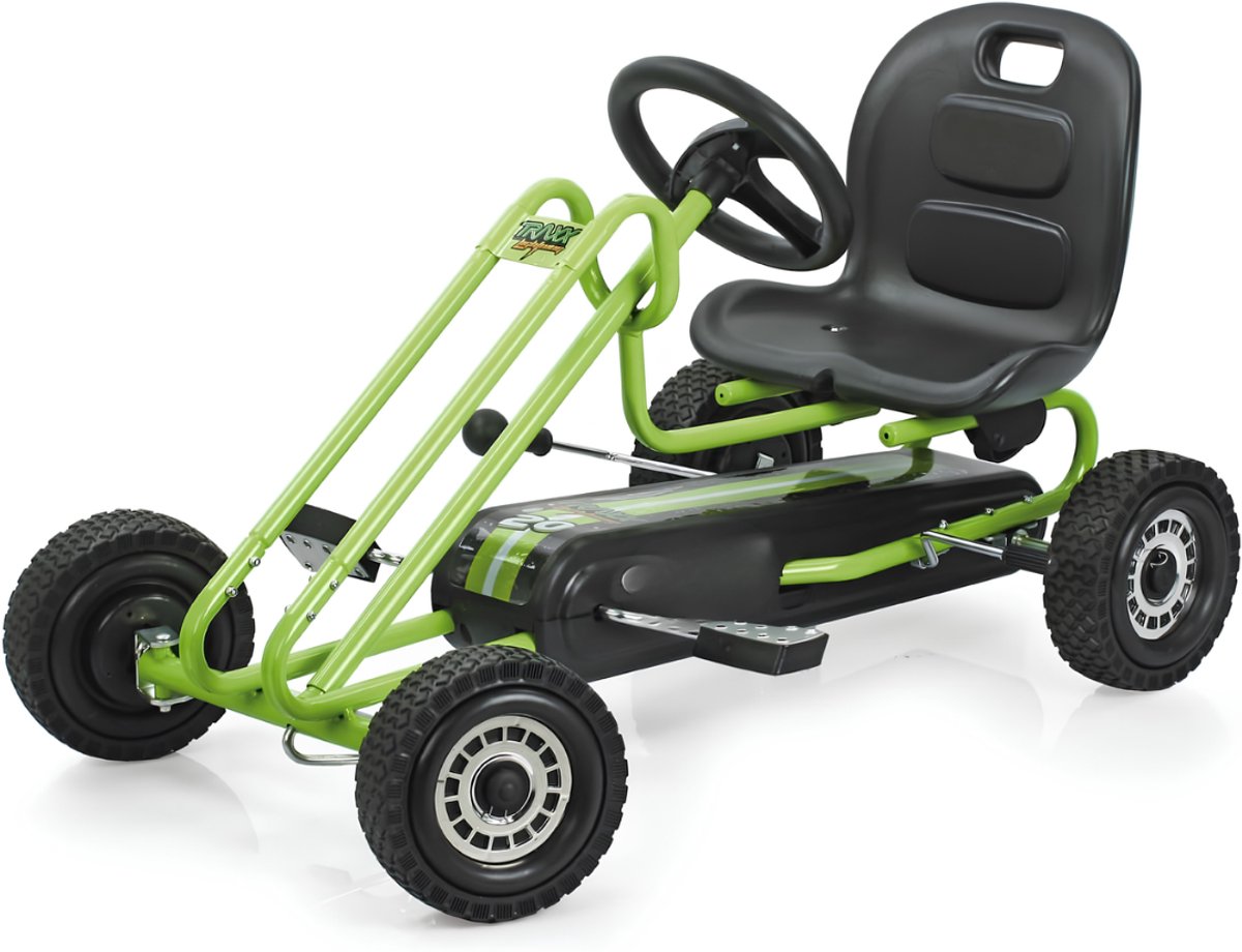 VALI® Skelter - Tot 48 kg - Skelter 4 Jaar - Skelter 6 tot 12 Jaar - Groen - 98cm x 53cm x 56cm Skelter kopen online