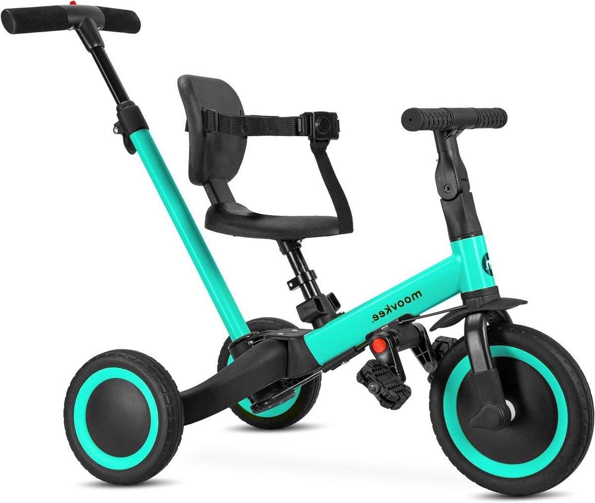 Veelzijdige Driewieler - Loopfiets Kinderfiets - Kind Ontwikkeling - 6-in-1 Configuratie - 70 cm Lengte - Blauw Driewieler kopen online