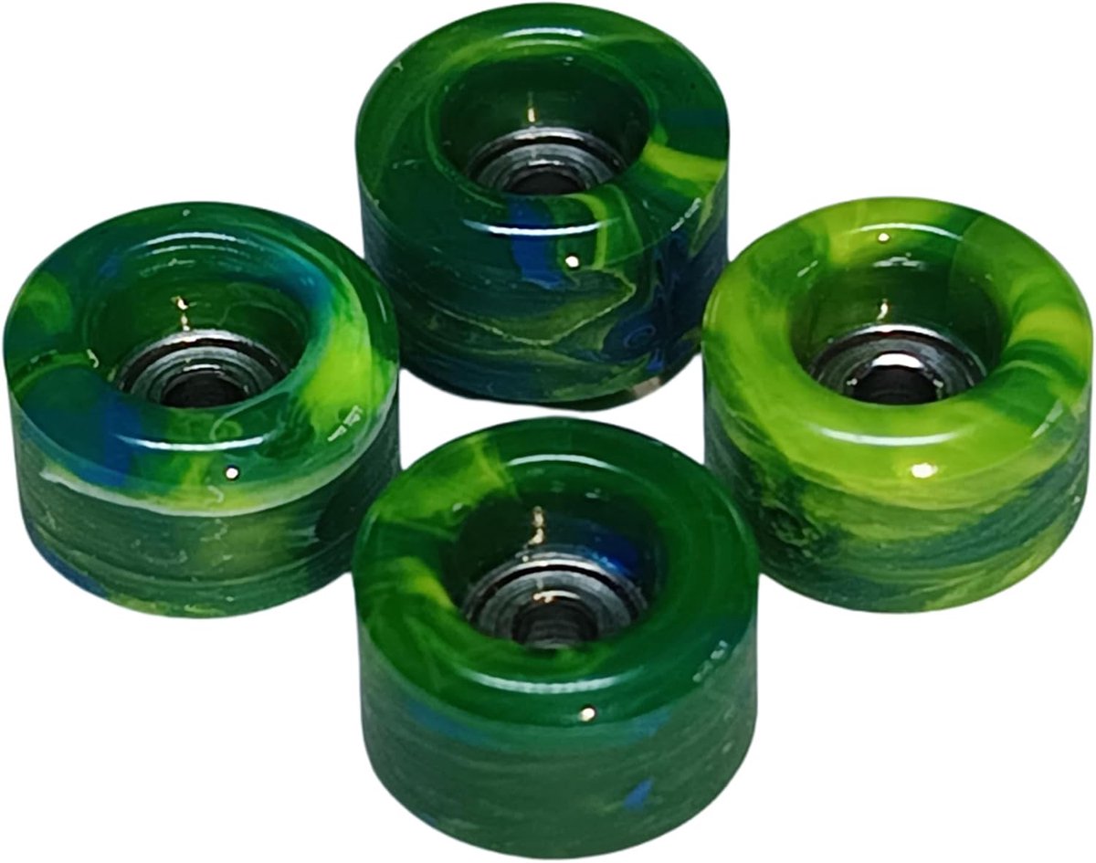 Vinger skateboard wielen - Mini skateboard onderdelen - Vingerboard Tricks - 60D Urethaan Grip - 0.76 x 0.51 cm Skateonderdeel kopen online