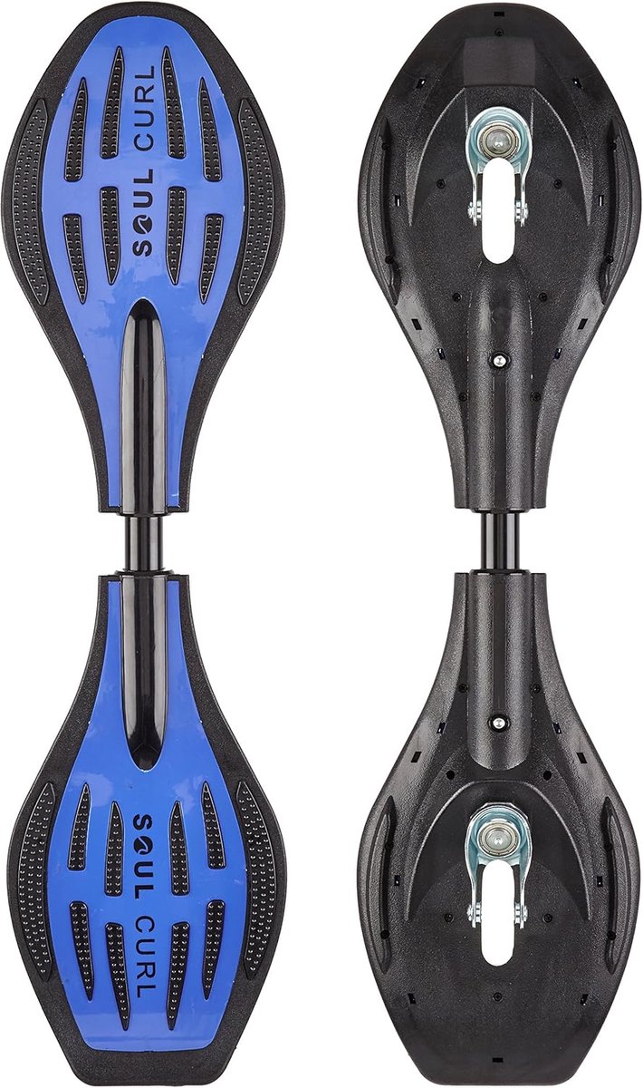 Waveboard Pro - Casterboard - Snel Steppen - 360 Graden Draaiend - 86 cm Lengte - Blauw Waveboard kopen online