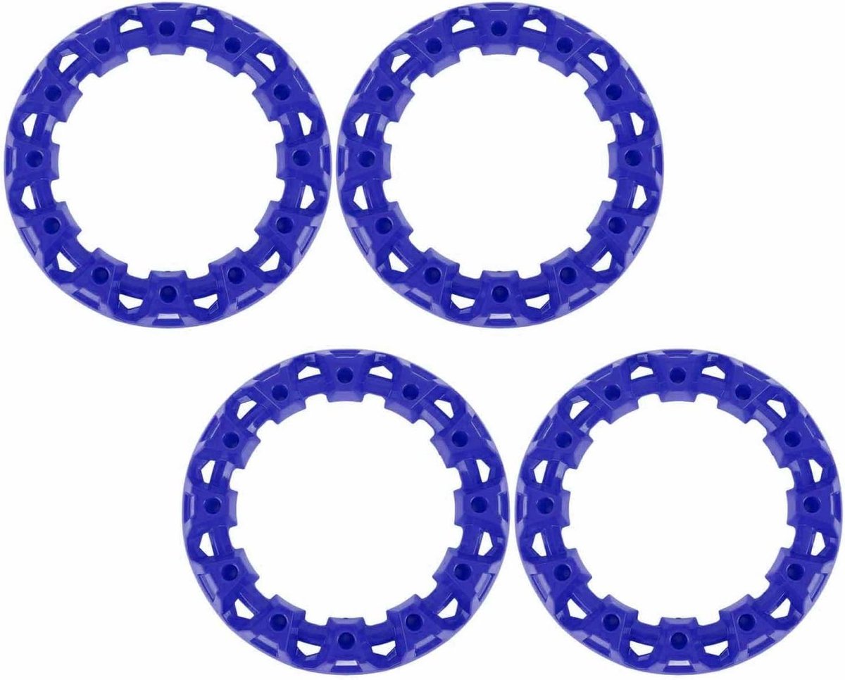 Wielnaaf Afwerking - Wiel Trim - Voertuig Decoratie - Universele Pasvorm - 10 Inch - Blauw Buitenspeelvoertuigaccessoire kopen online