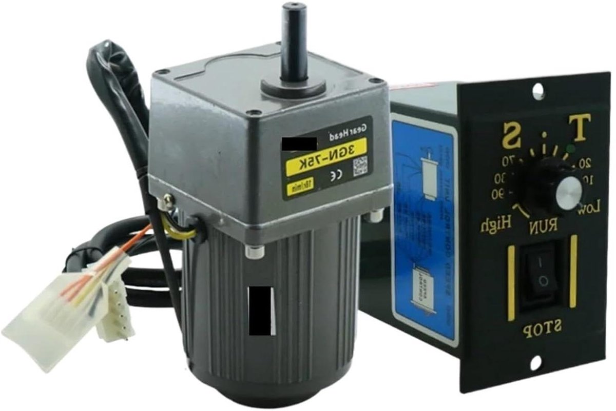 Wisselstroommotor - Inductiemotor - Machines Aandrijven - Continue Snelheidsregeling - 15 W - Zilver Loopmotor kopen online