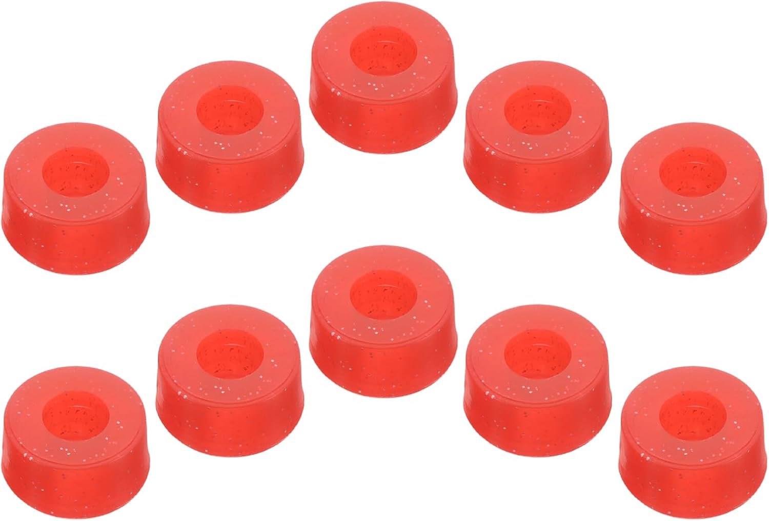 10 stuks pu schokdempers voor longboards rolschaatsen duurzame vervangende bushings voor inline quad skates verbeterde stabiliteit comfort bij skateboarden rolschaatsen