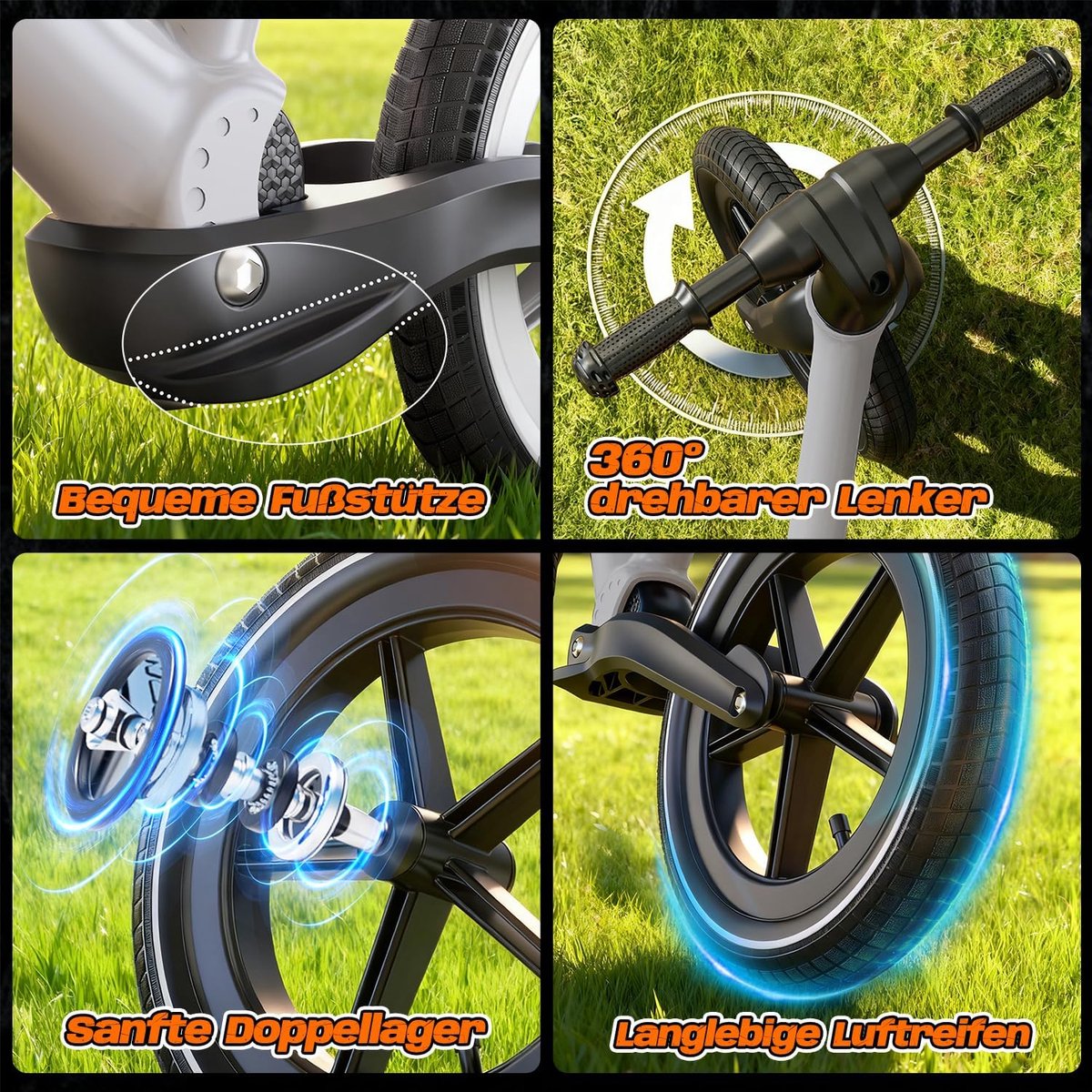 14 inch loopfiets, loopfiets jaar, in hoogte verstelbare zadel fiets voor jongens en meisjes van 2 tot 5 jaar Loopfiets kopen online
