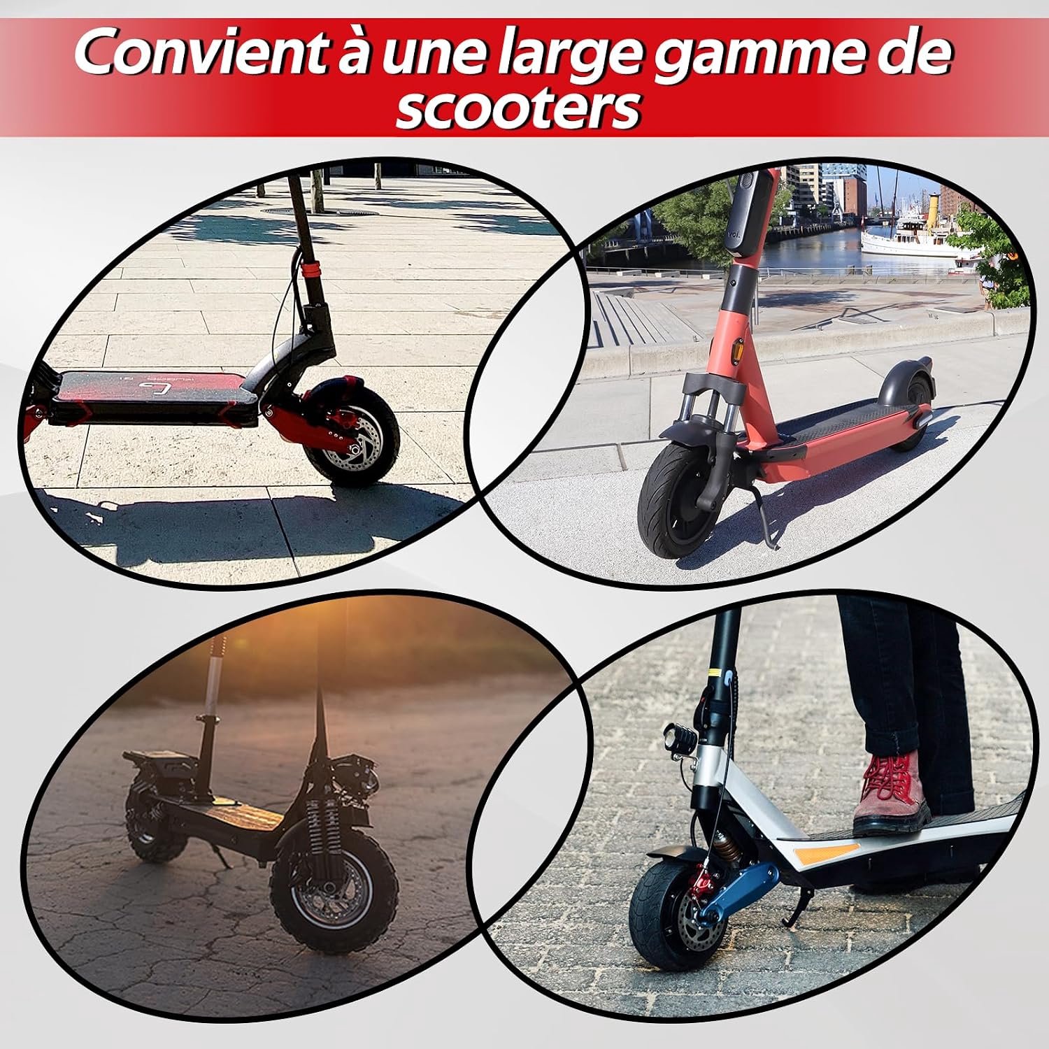 1PZ F1T-X03 10 Inch Solid Tire 10 x 3 Solid Wheel 10 Inch 80/65-6 for Electric Scooter - ShopVlot Buitenspeelvoertuigaccessoire kopen online