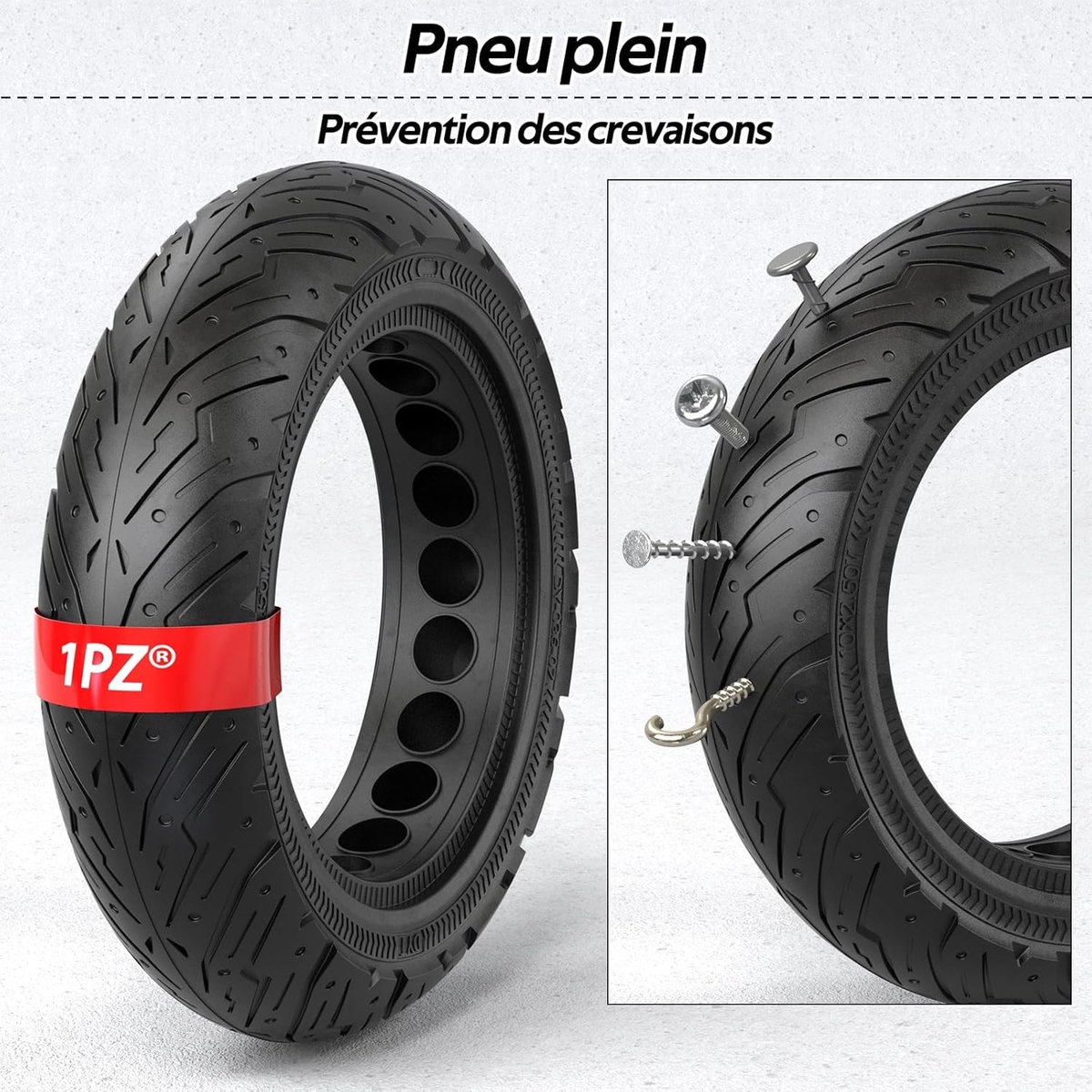 1pz fr7 2st solid tire 10 inch 10 x 2 50 for ninebot max g30 g30p g30lp shopvlot