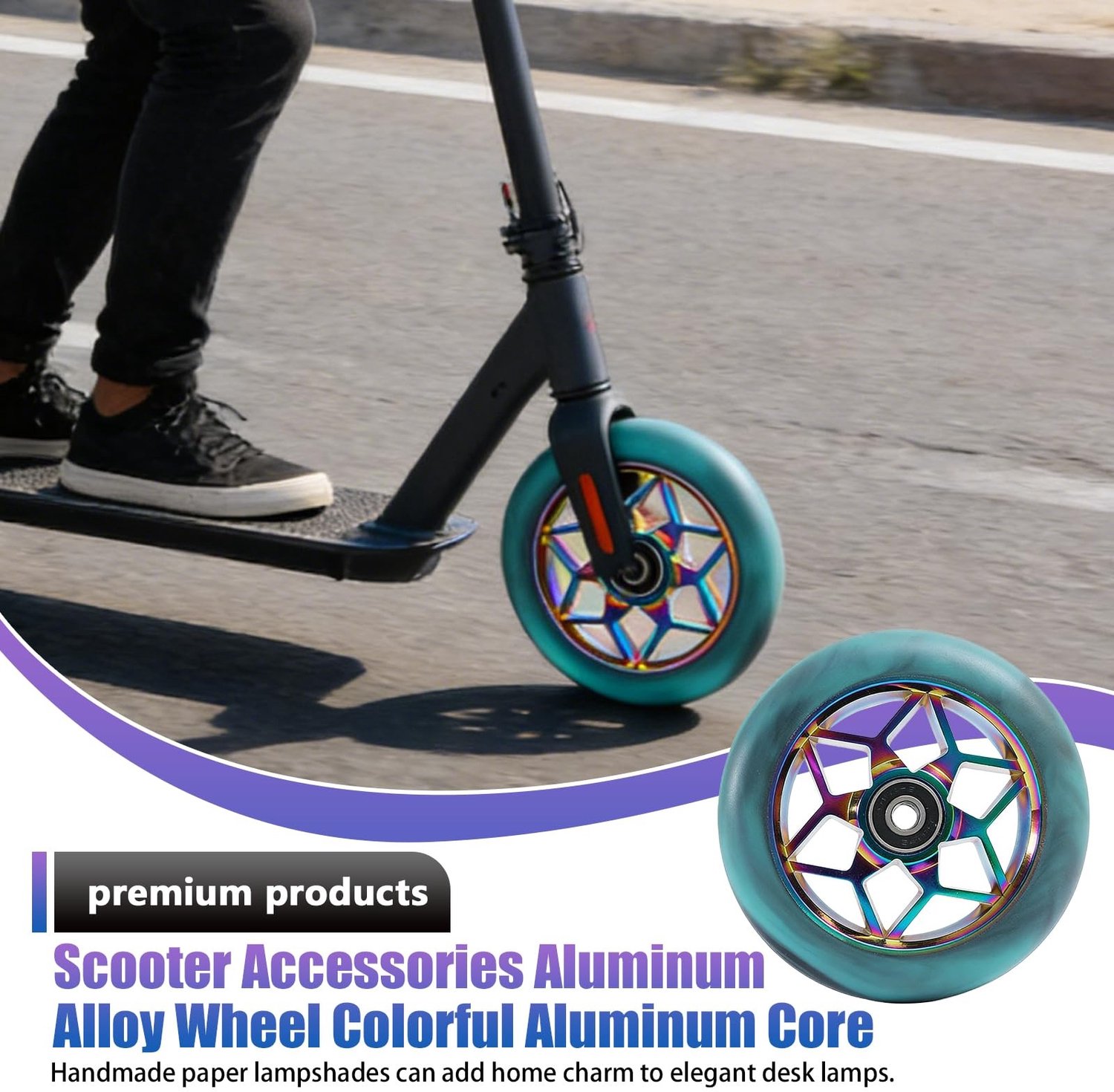 2-Pack Vervangwielen voor Stuntstep met ABEC-9 Lagers Step kopen online