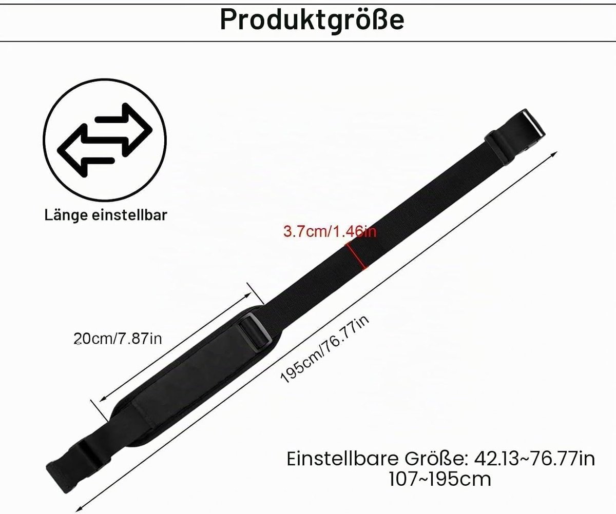 2 stuks verstelbare draagriem surfplank draagriem met schouderkussens antislip loopfiets schouderriem voor skateboards strandstoelen klapstoelen sporttoestellen
