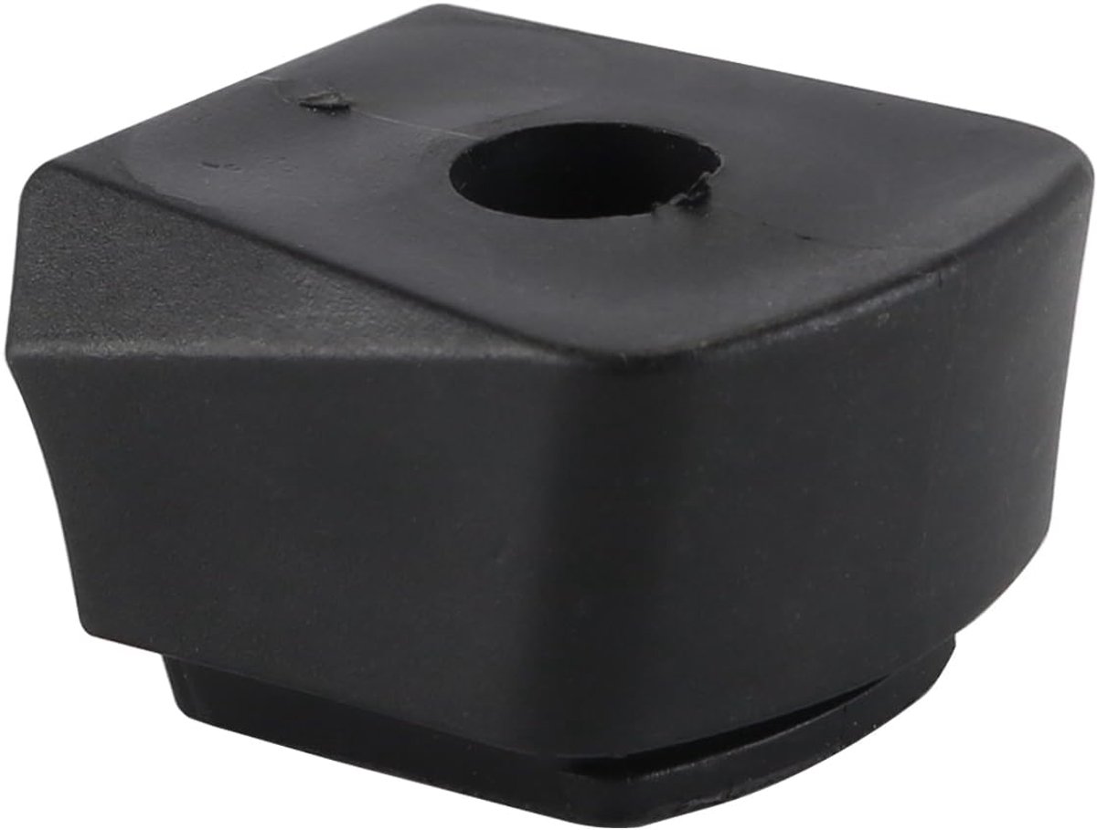 2 stuks zwarte universele skate remblokken duurzame vervangende onderdelen voor rolschaatsen inline skates en skate uitrusting voor volwassenen