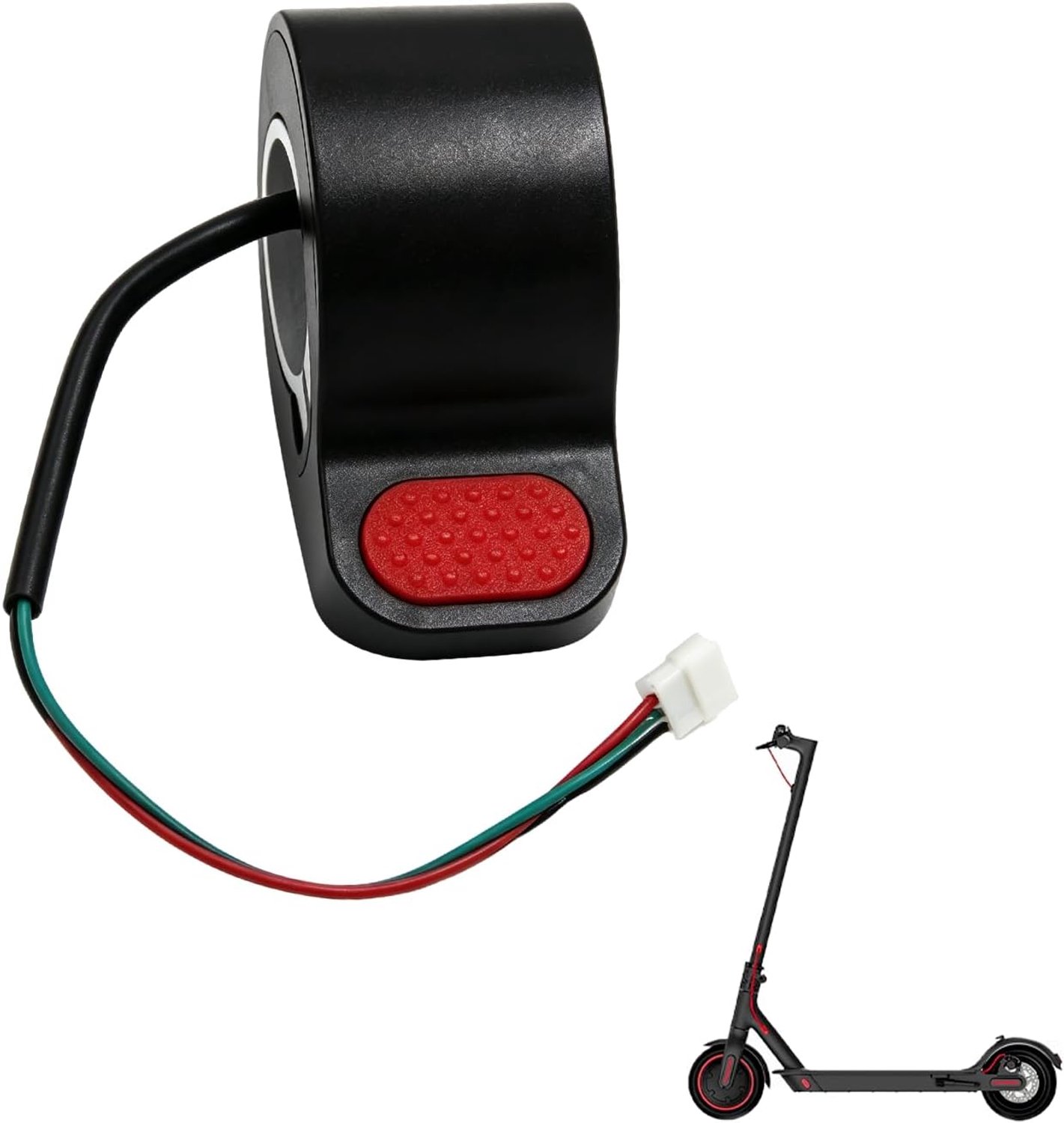 3-polige versneller voor elektrische step, compatibel met Xiao-mi Pro2, duimsnelheidsregelaar voor elektrische step, gevoelige snelheidsregeling, origineel reserveonderdeel Rolschaatsen kopen online
