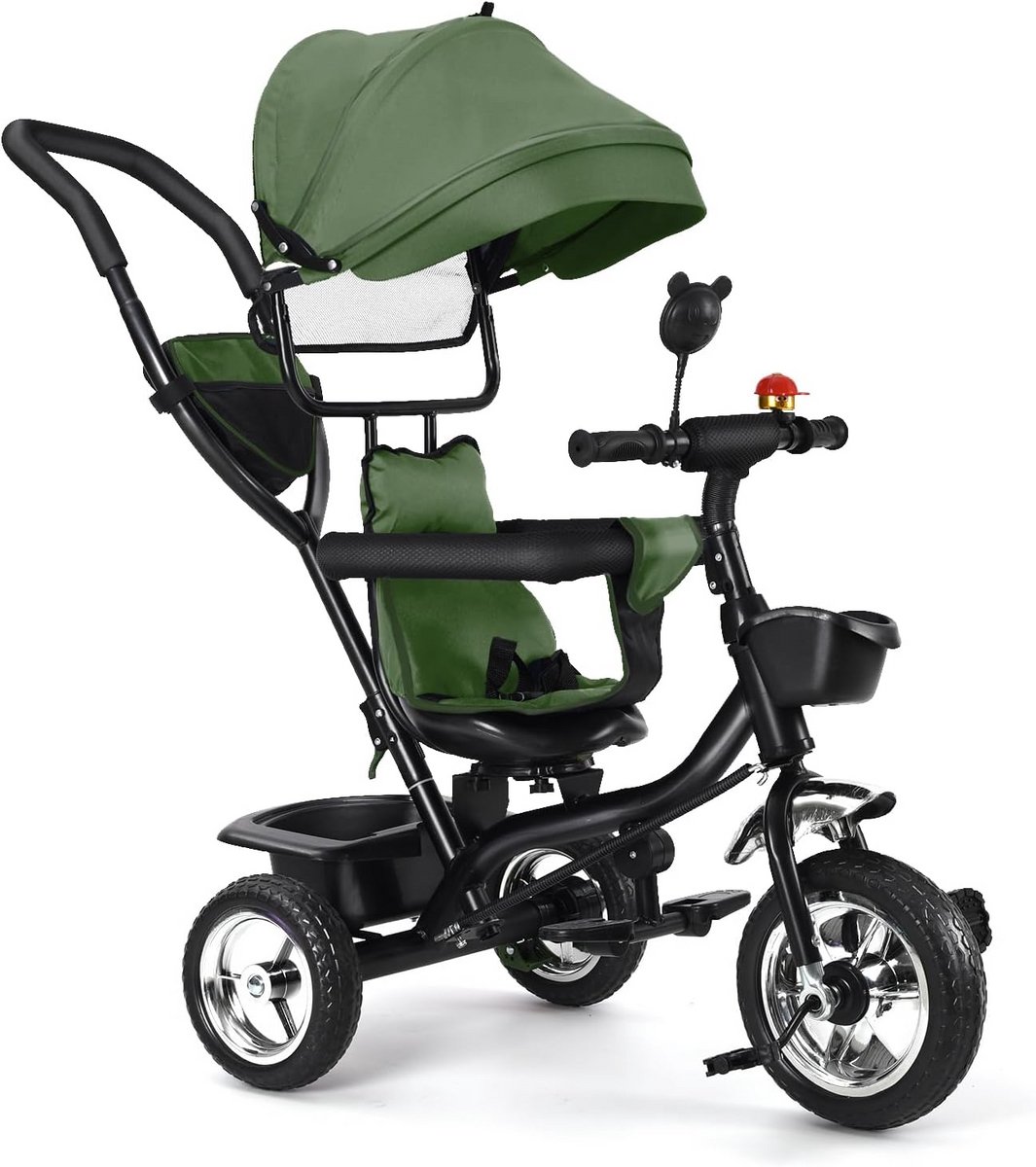 5-in-1 Driewieler voor Baby's en Peuters met Duwstang Driewieler kopen online