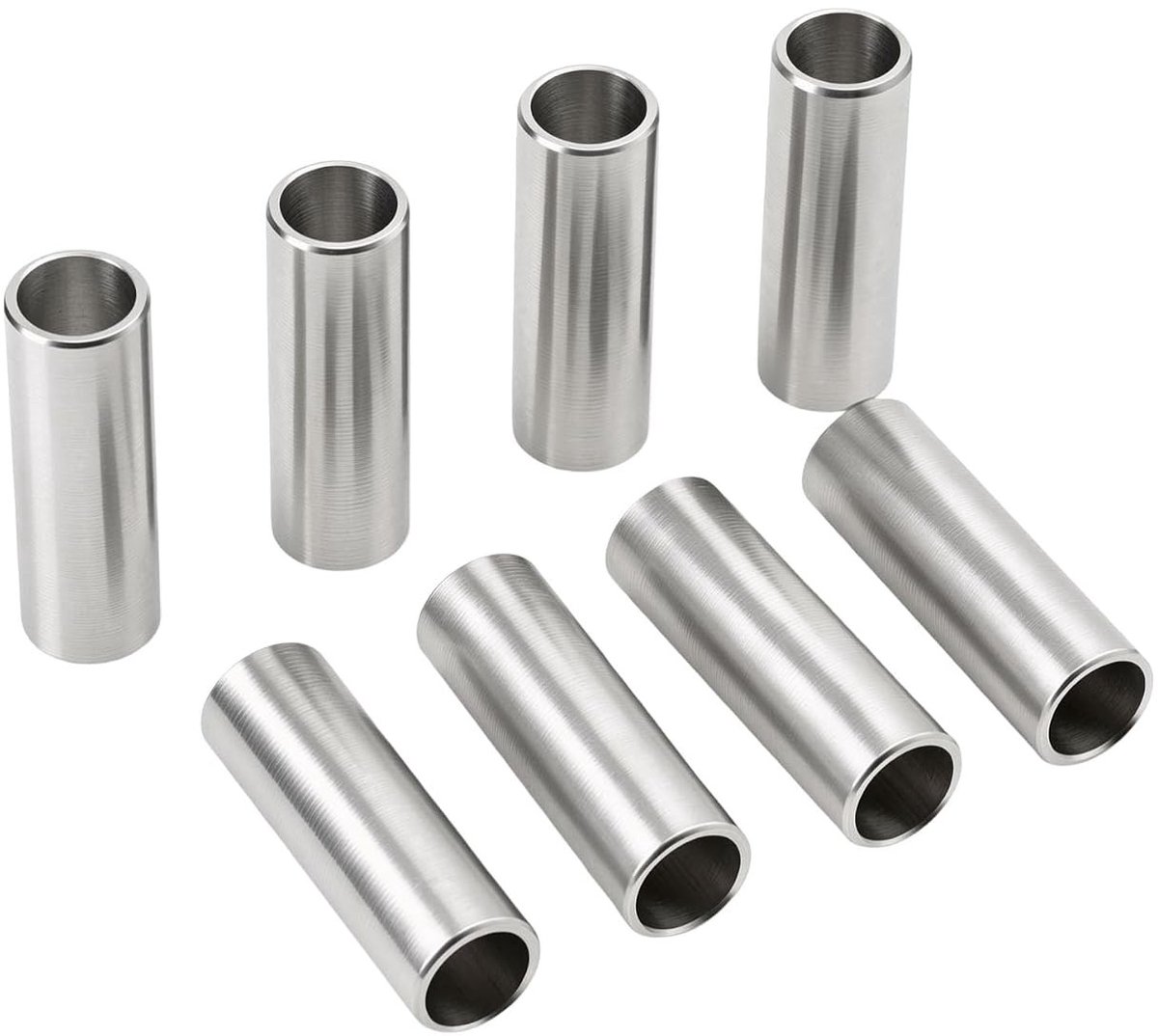 8 delige roller skate spacer voor 6mm schroeven van zilver aluminium voor volwassenen inline skates