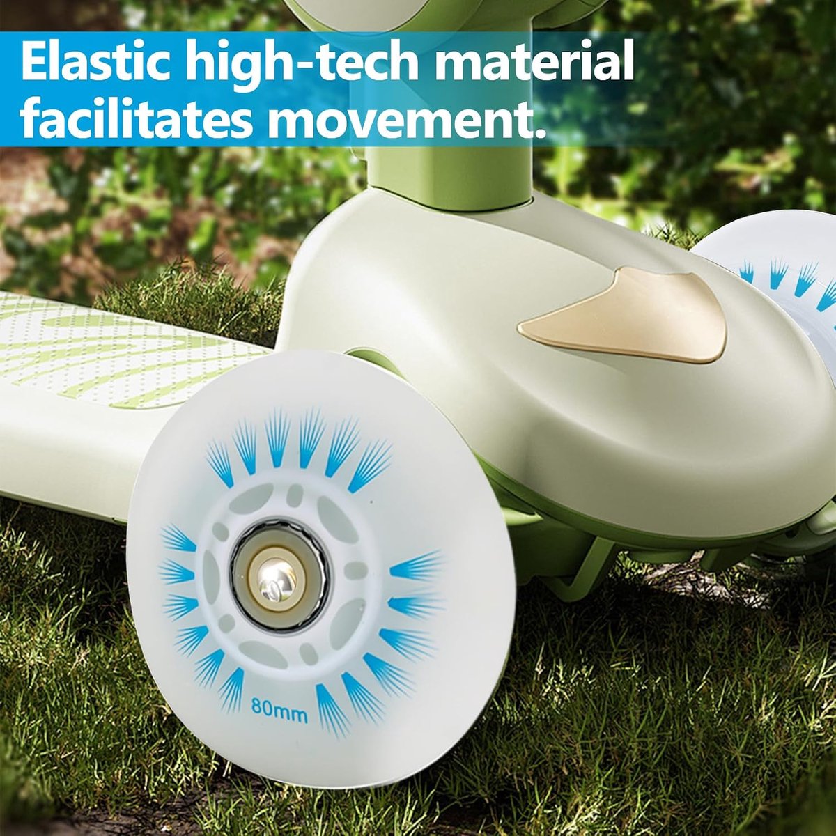 8 stuks inline skate wiel 80 mm rolschaatsen vervangende wielen voor rolschaatsen en skateboarden bagagewielen steunwielen voor scooters blauw