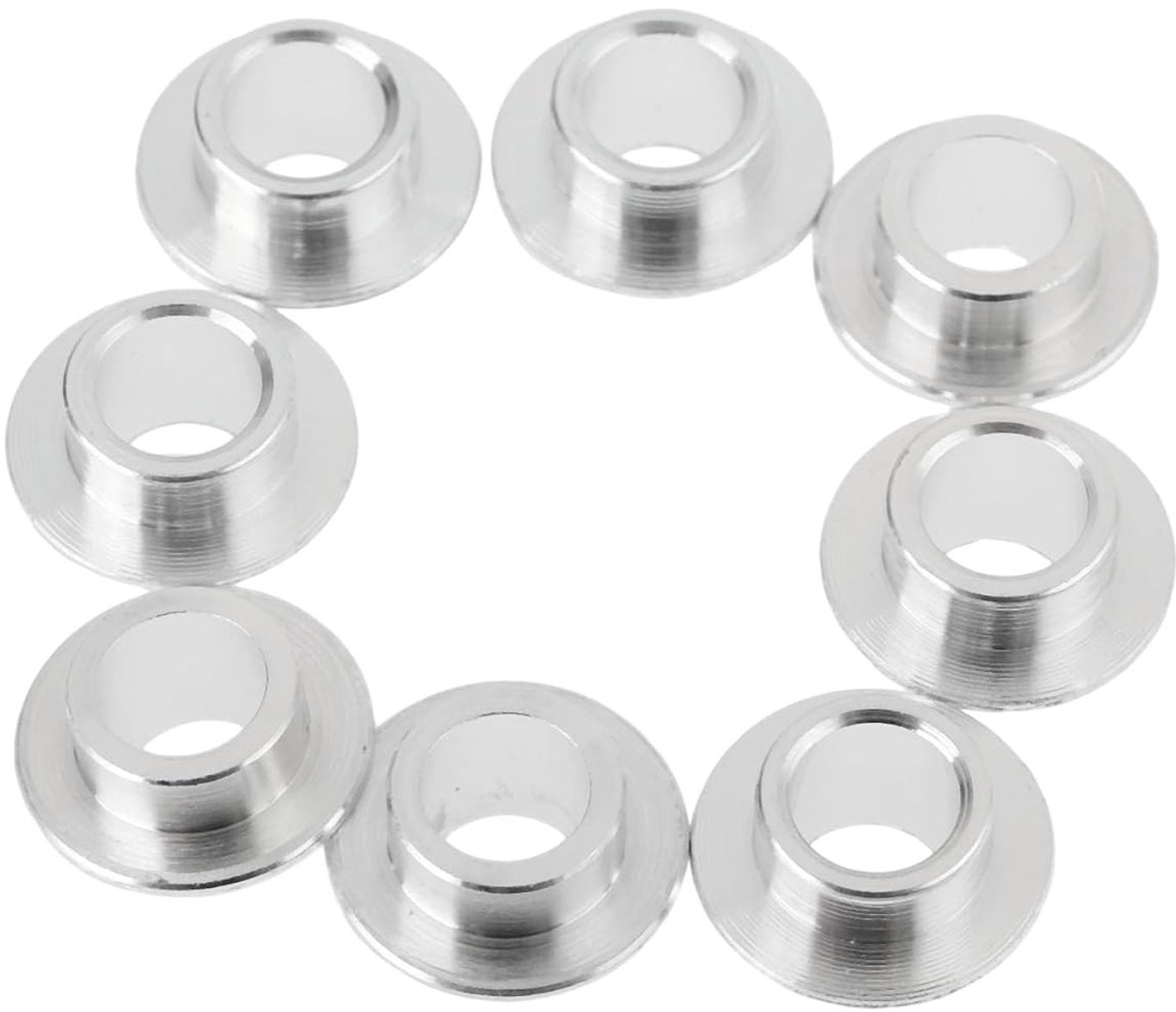 8 stuks skate roller inline skate wielen lager spacers accessoire 8mm voor optimale prestaties