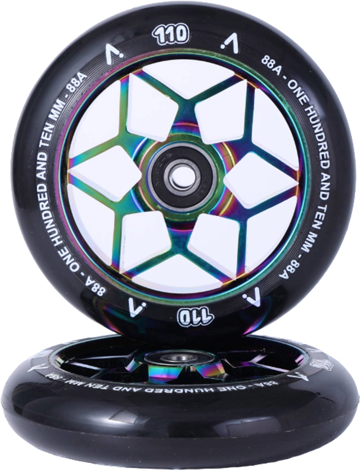 ACTA Roues de trottinette freestyle 110 mm Swift Neochrome - Lot de 2 Skateonderdeel kopen online