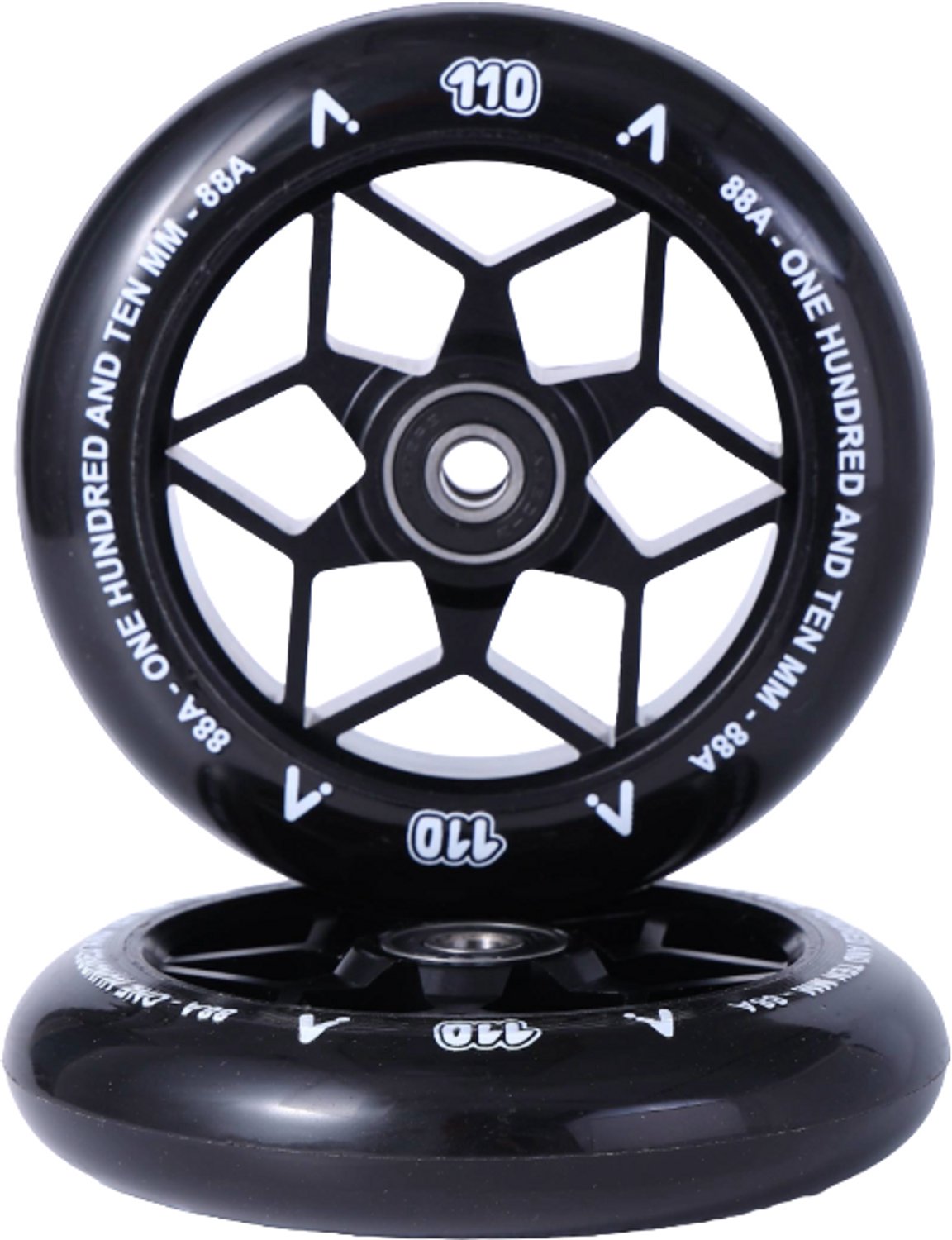 ACTA Roues de trottinette freestyle 110 mm Swift Noir - Lot de 2 Skateonderdeel kopen online
