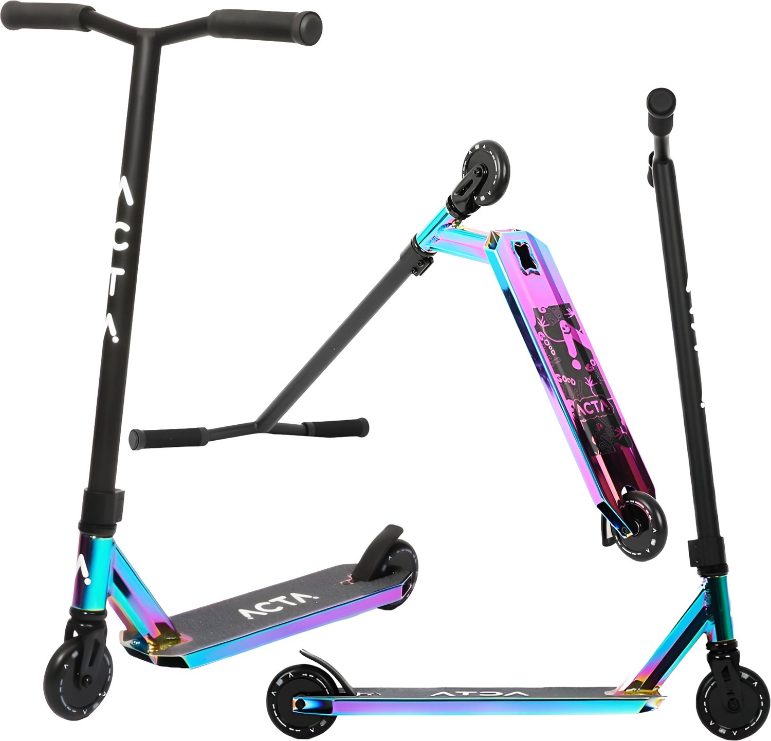 ACTA Stuntstep KSP Neochrome - Freestyle step voor kinderen 8-14 jaar, tieners en volwassenen Step kopen online