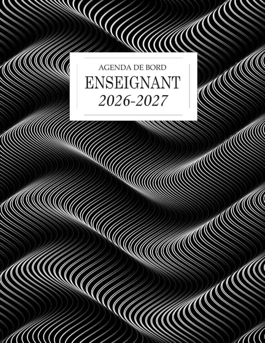 agenda de bord enseignant 2026 2027 carnet de bord pour les enseignants format a4 pour planifier et s organiser 1 semaine sur 2 pages emploi du temps relev de notes suivi