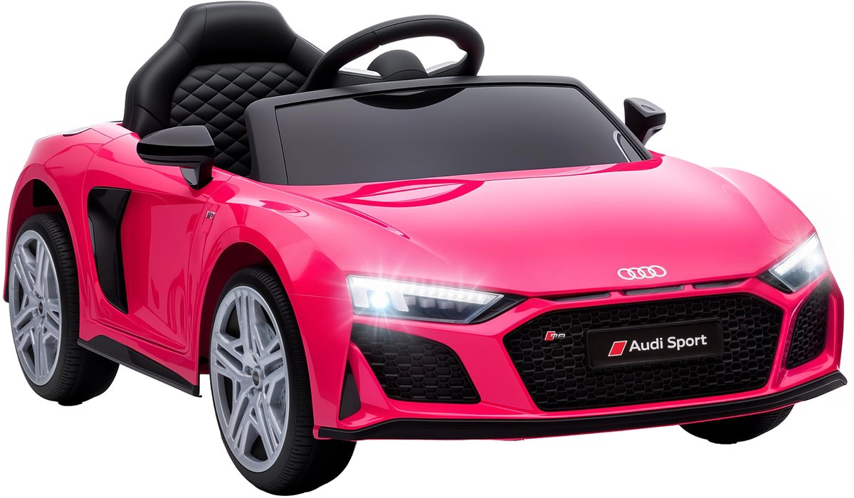 aiyaplay electric ride on car kunststoff stahl 107l x 58b x 44h cm rosa